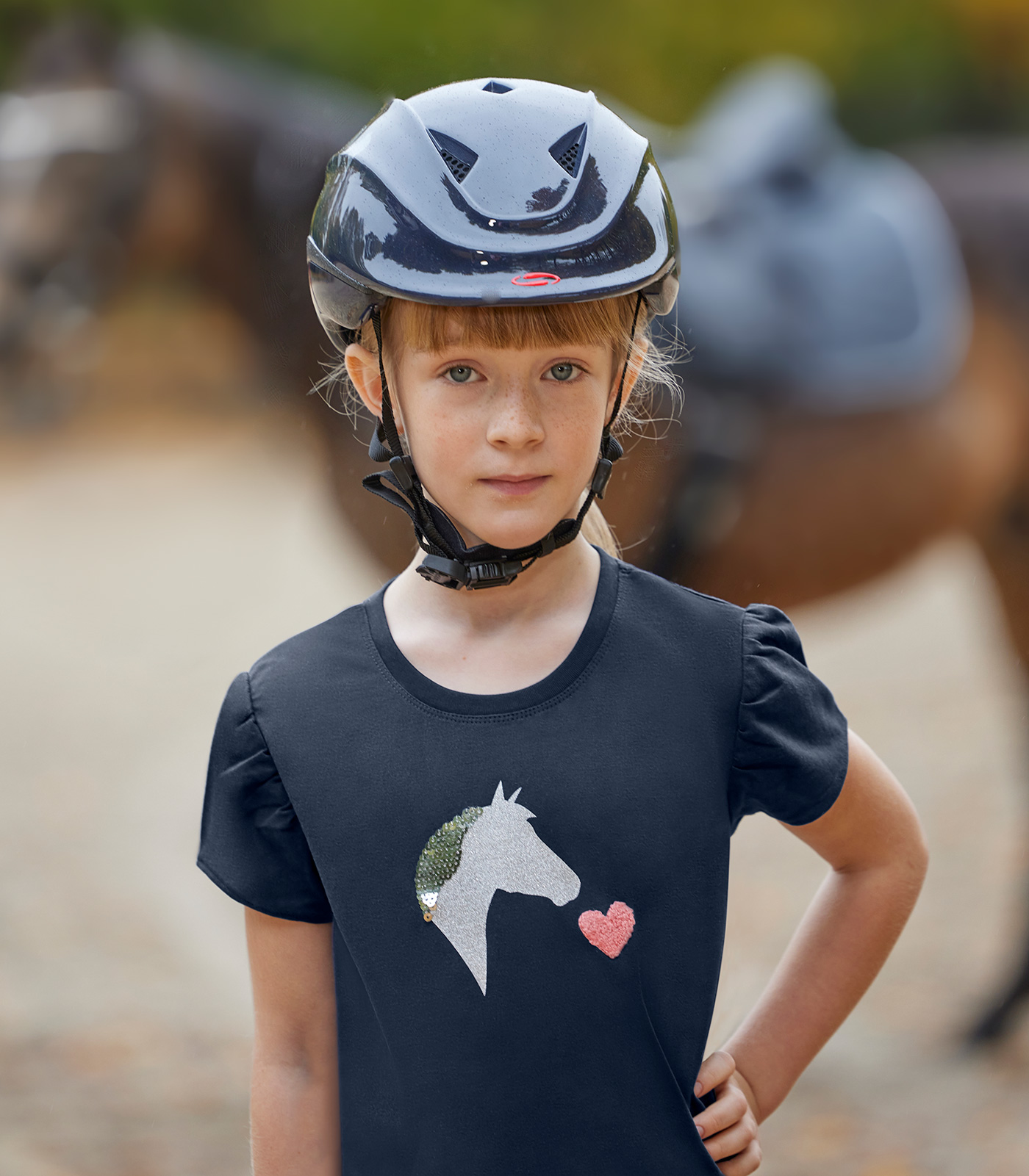 SWING Casque d’équitation pour enfants K4 Lucky