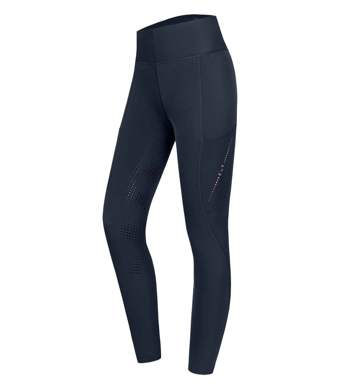 Leggins de equitación térmicos Milla azul intenso