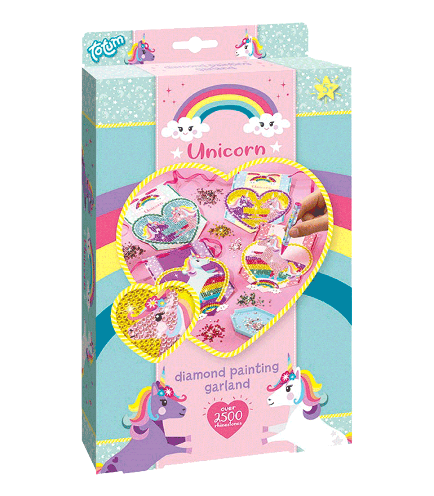 Coffret cadeau licorne - coffret bricolage - totum - bricolage