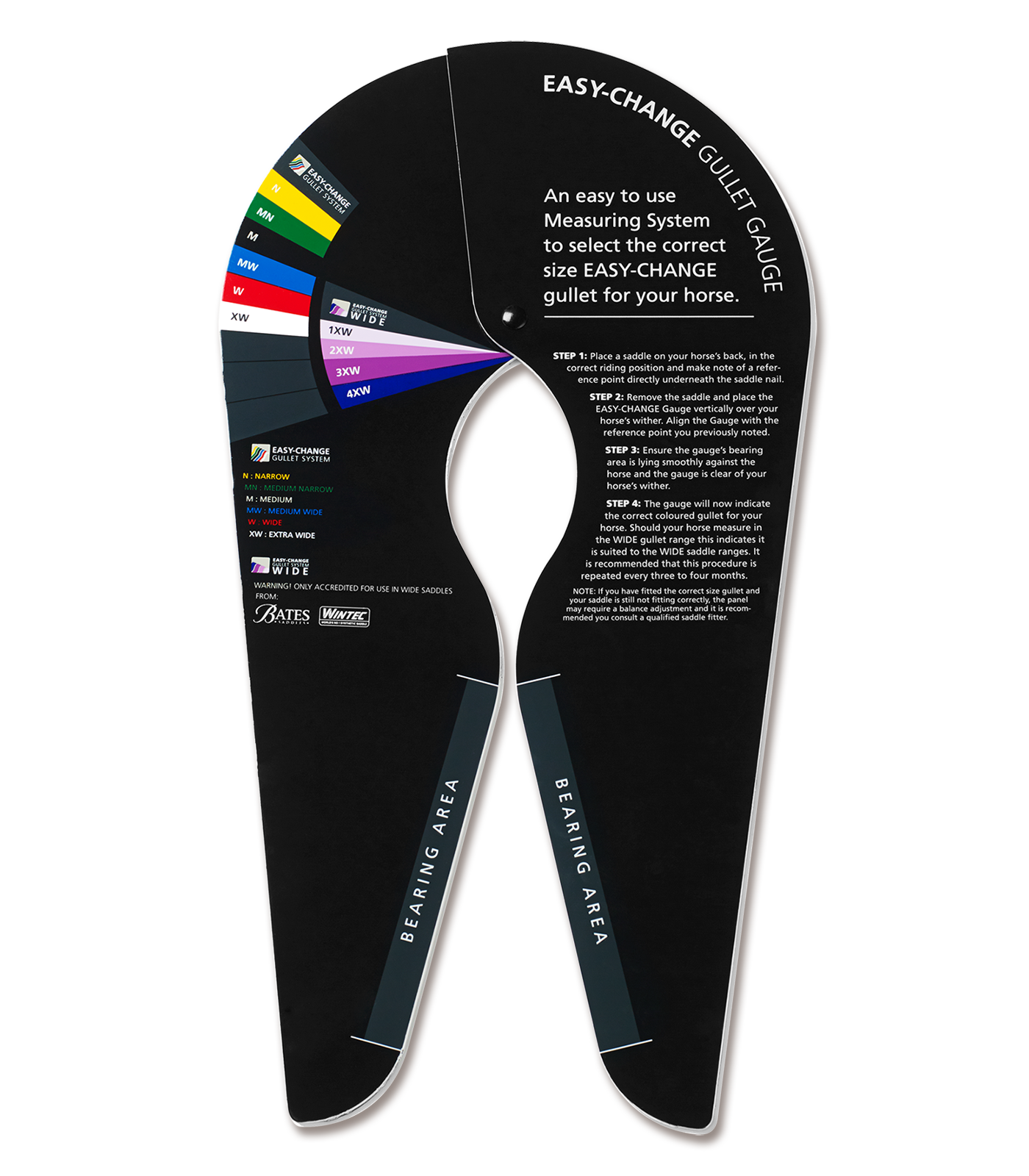 Easy Measure Gullet Gauge