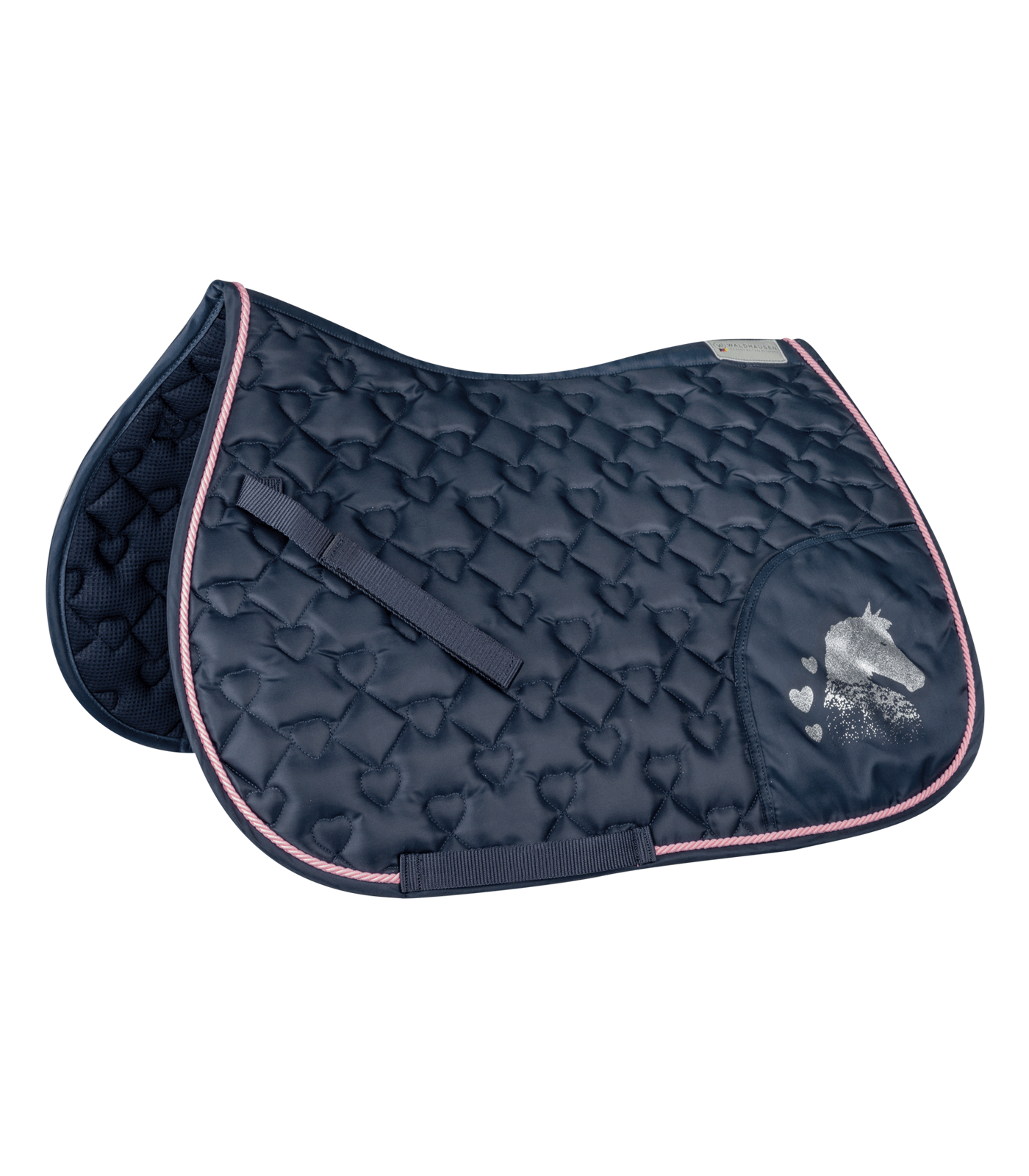 Lucky Heart - Glitter Saddle Pad