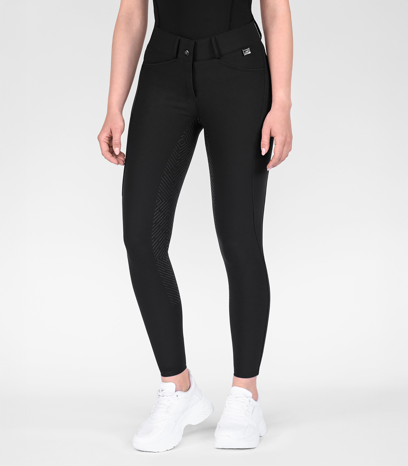 Reithose Comfort Ride Silikon schwarz