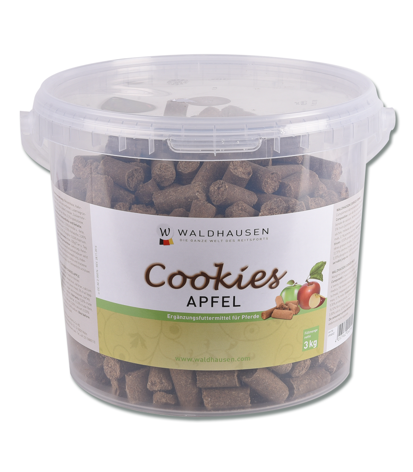 Galletas, cubo de 3 kg