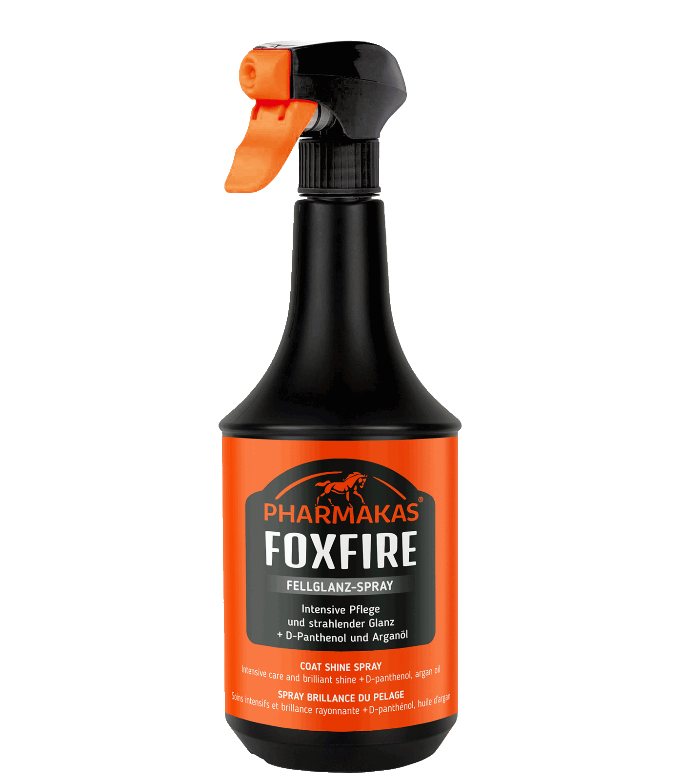 Pharmakas® Spray brillance du pelage Foxfire, 1 l