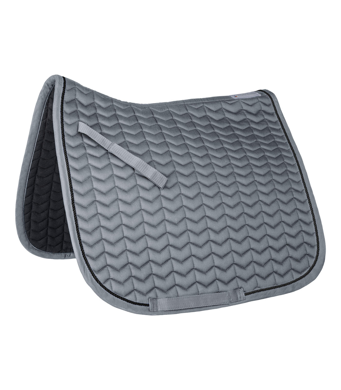 Classic saddle pad grey/black