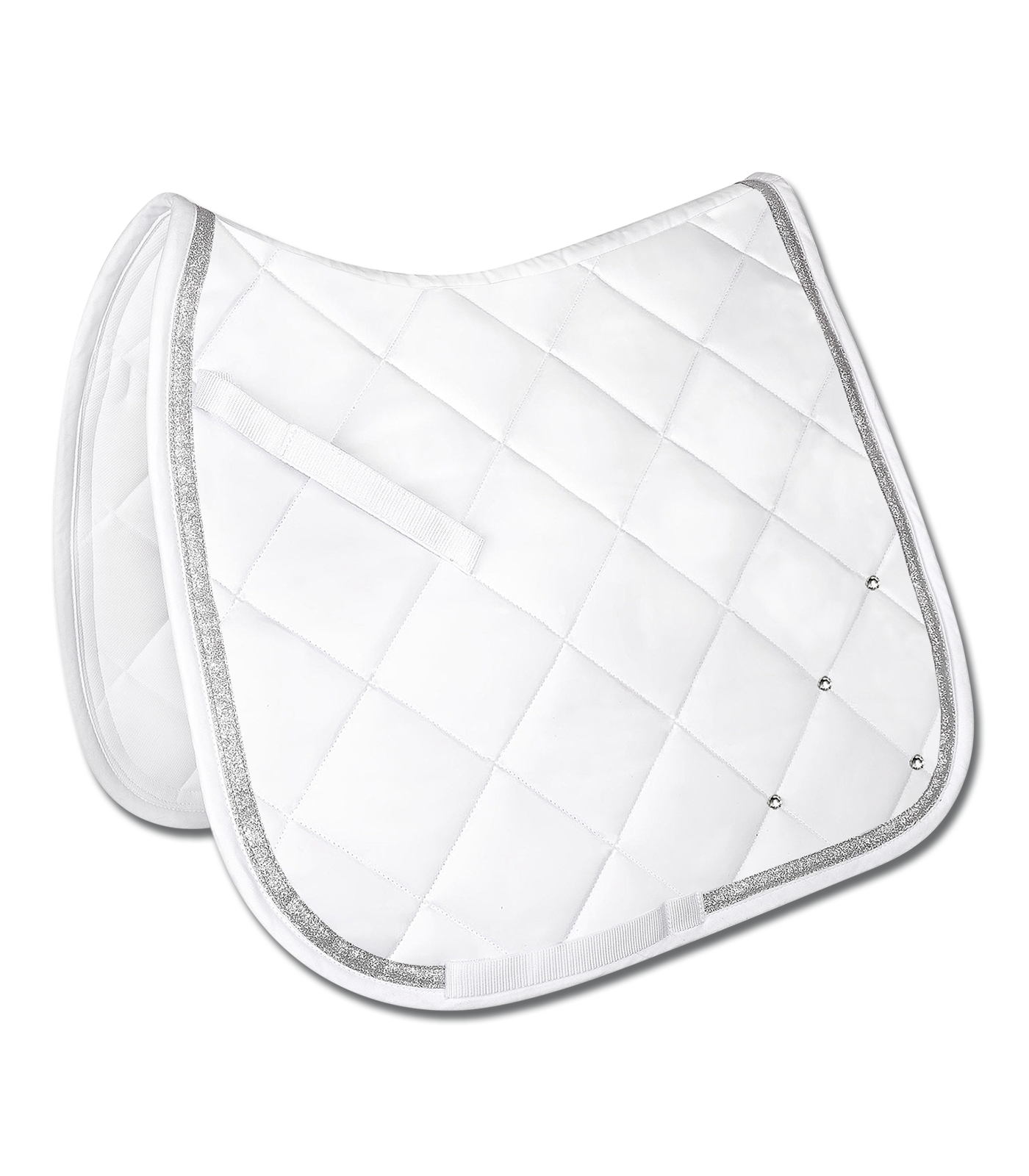 Competition Saddle Pad white/silver