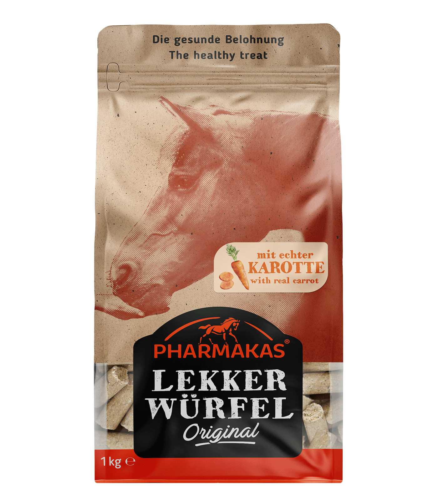 Pharmakas® Lekkerwürfel carotte, 1 kg