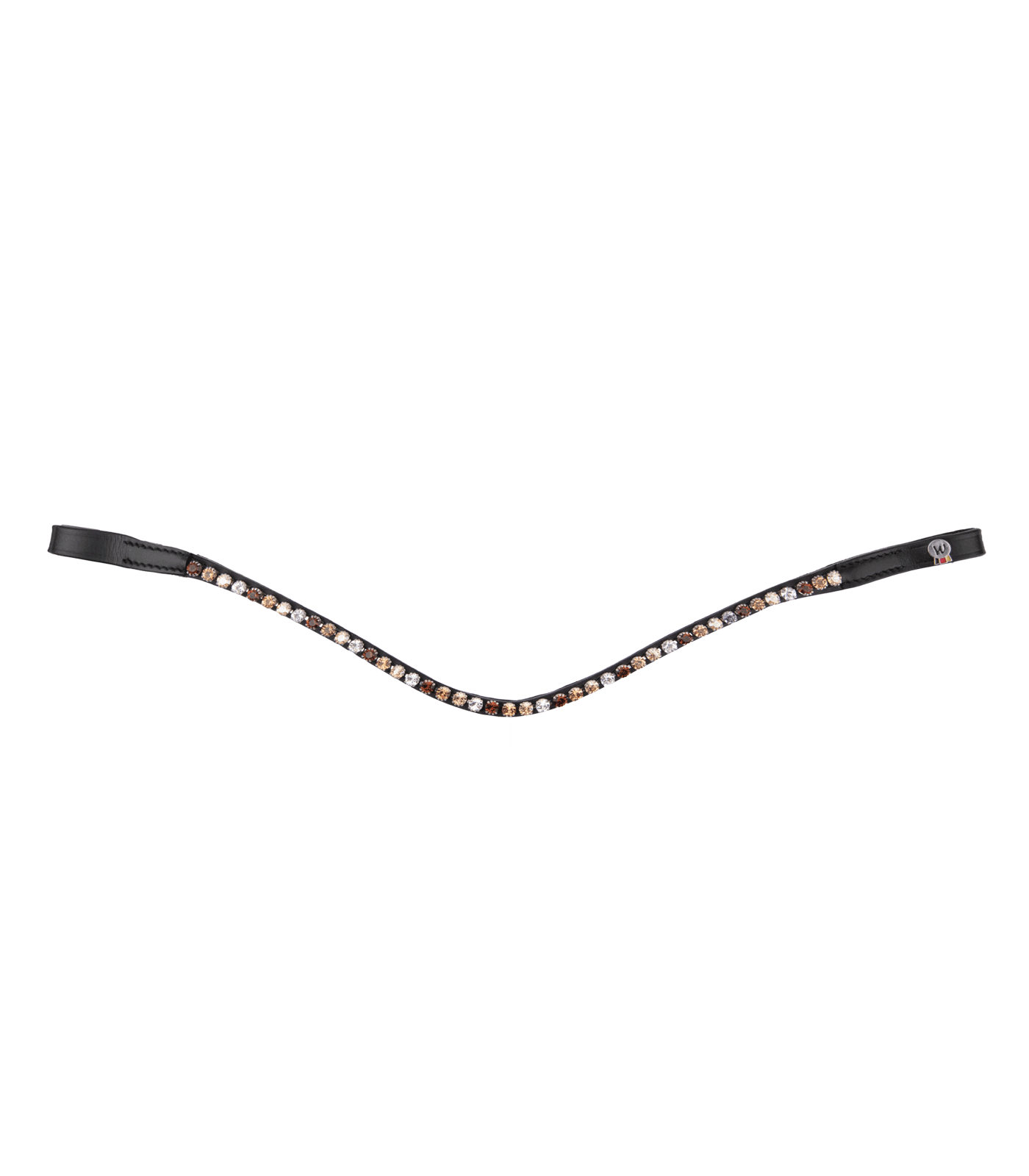 Waldhausen X-Line Stirnband Glam, schwarz schwarz/braun-gold-beige-silber