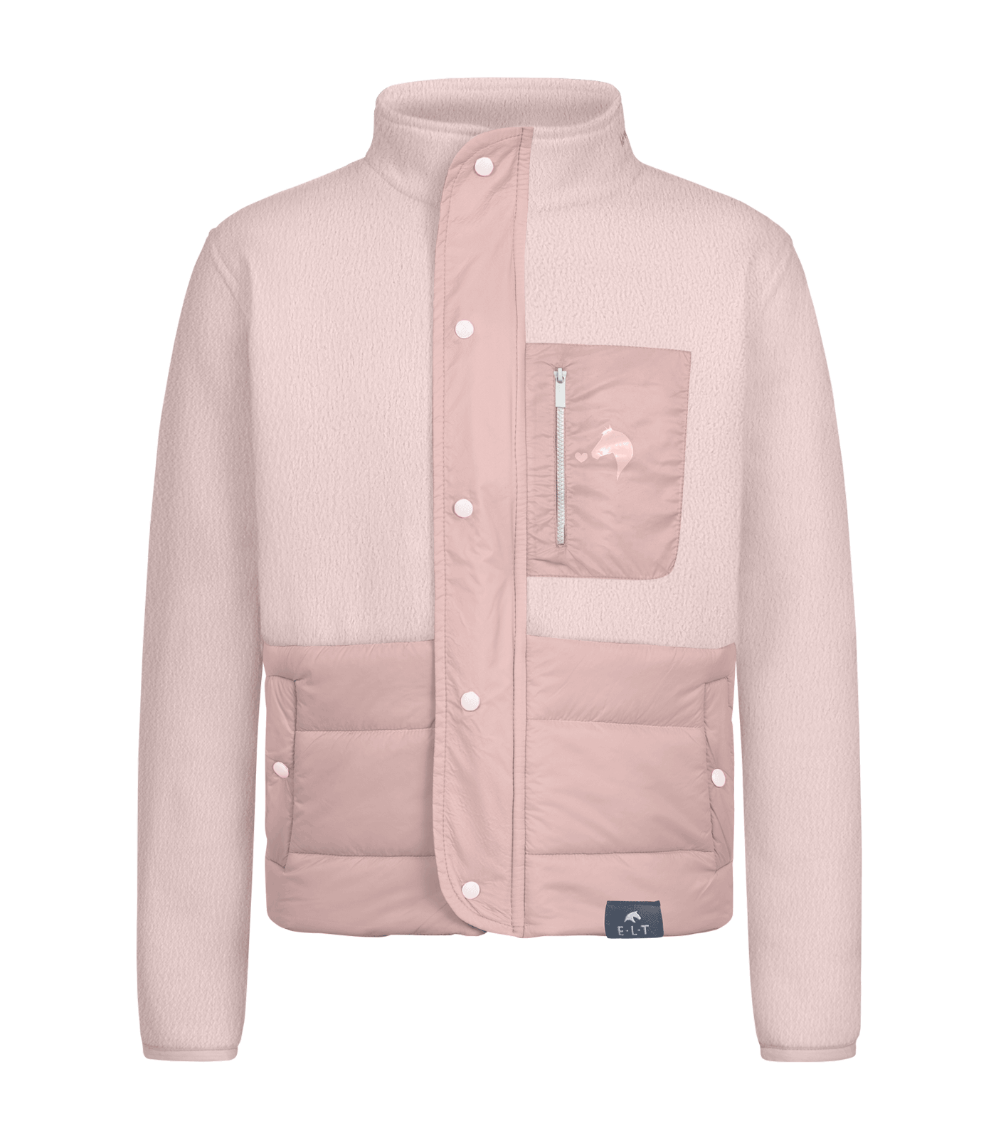 Steppjacke Lucky Malou, Kids zartrosa