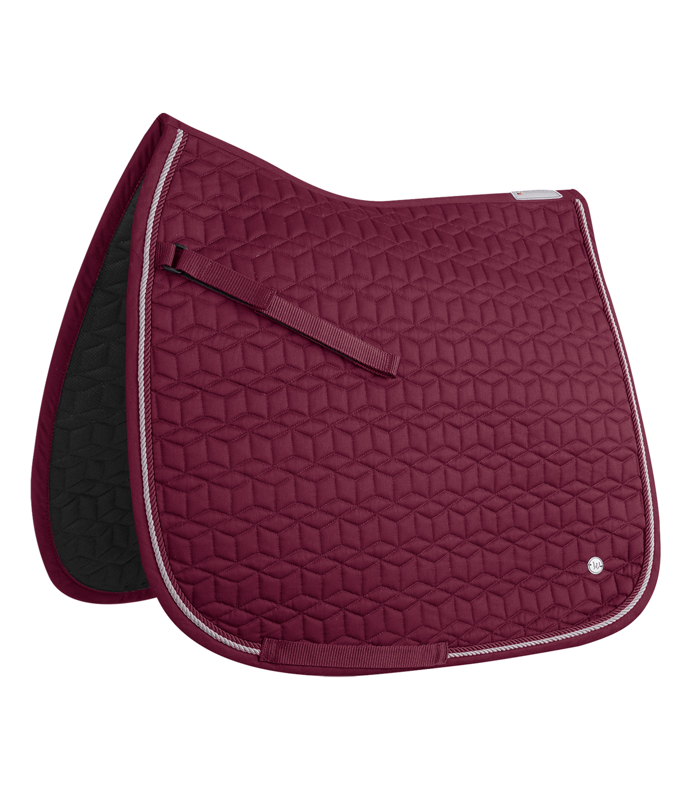 Philadelphia saddle pad velvet red