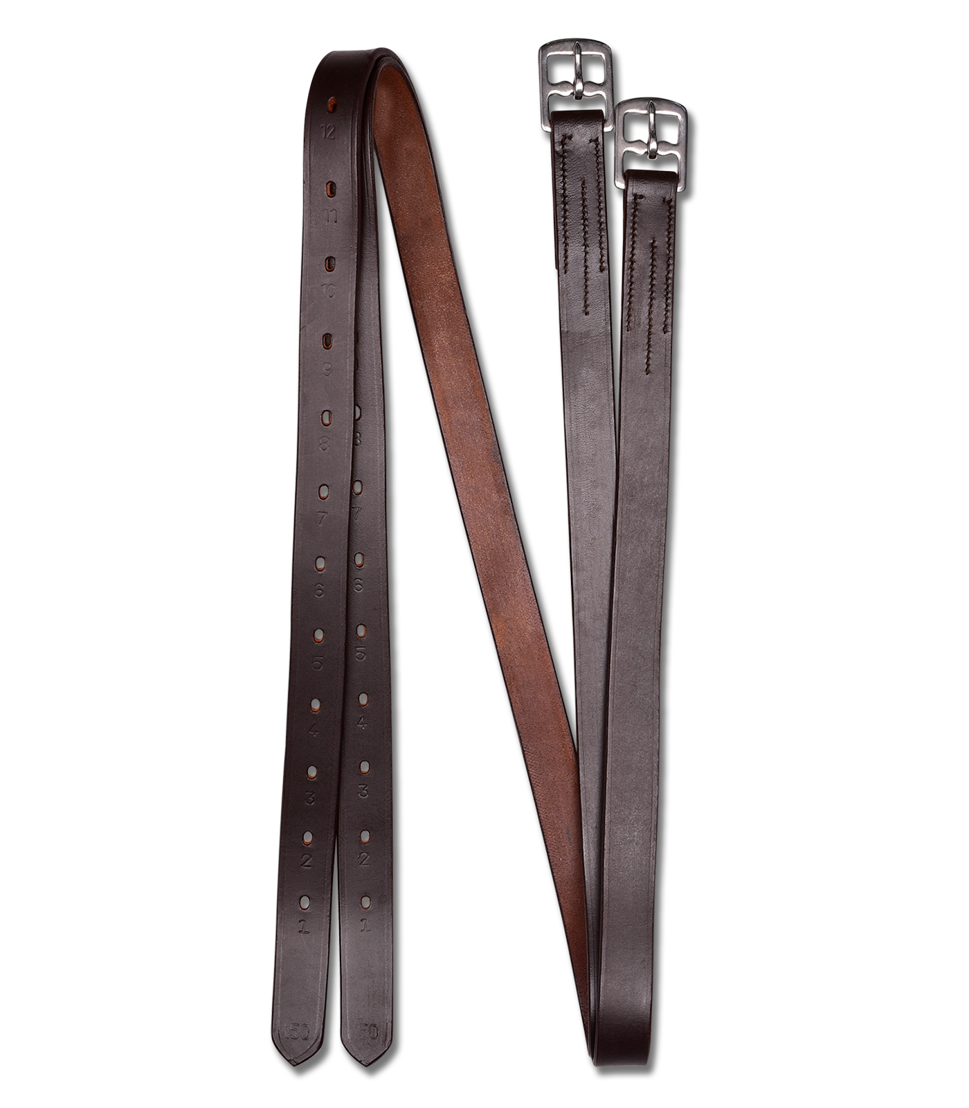 Waldhausen X-Line Steigbügelriemen, 22 mm braun