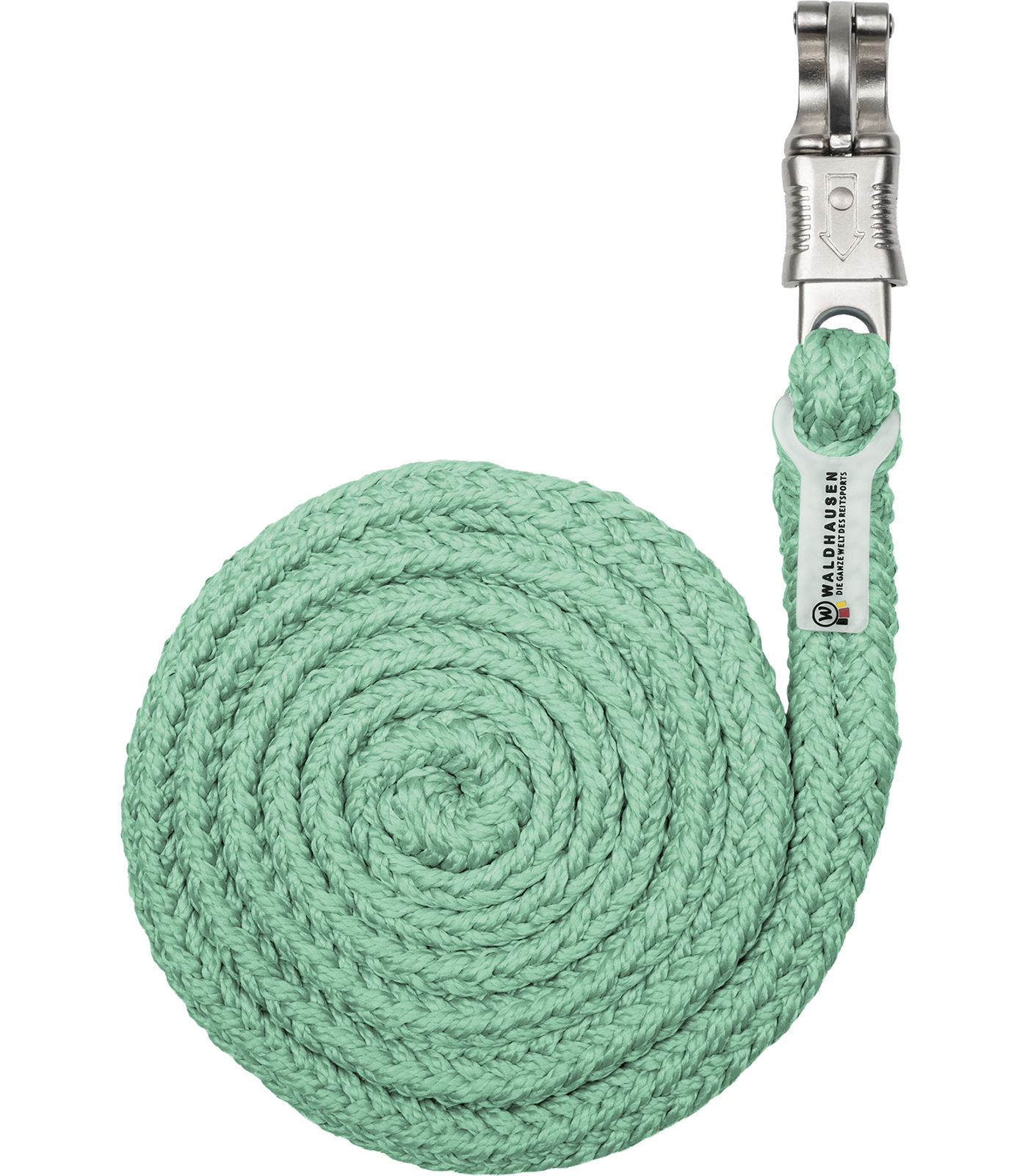 Longe de licol Plus - Mousqueton Anti-Panique pistache