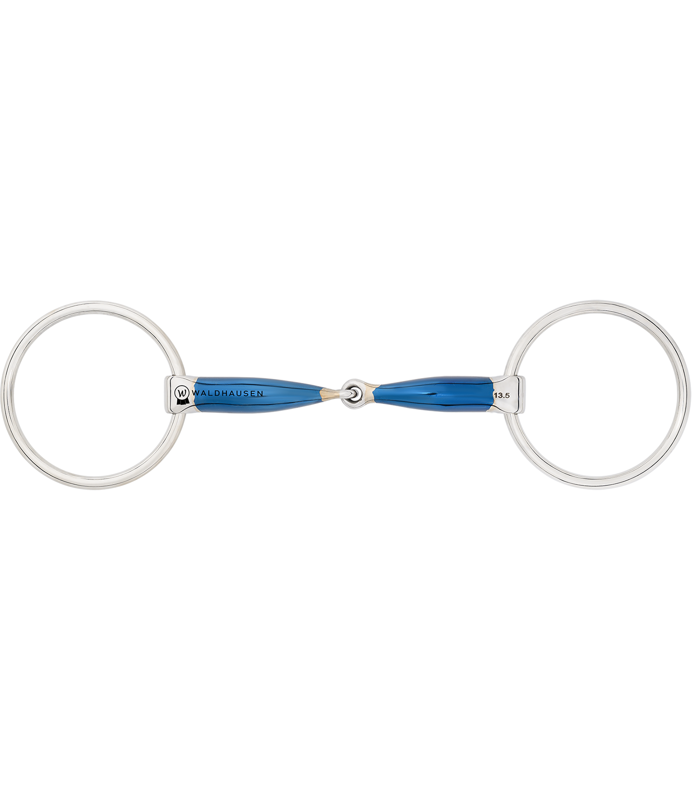 Stihlové udidlo Waldhausen Sweet Iron, 1× lomené