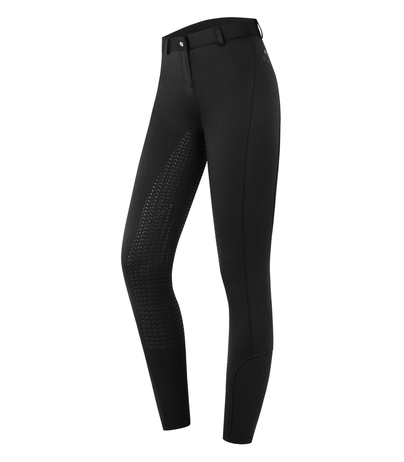 Reithose Essential Silikon, Damen schwarz