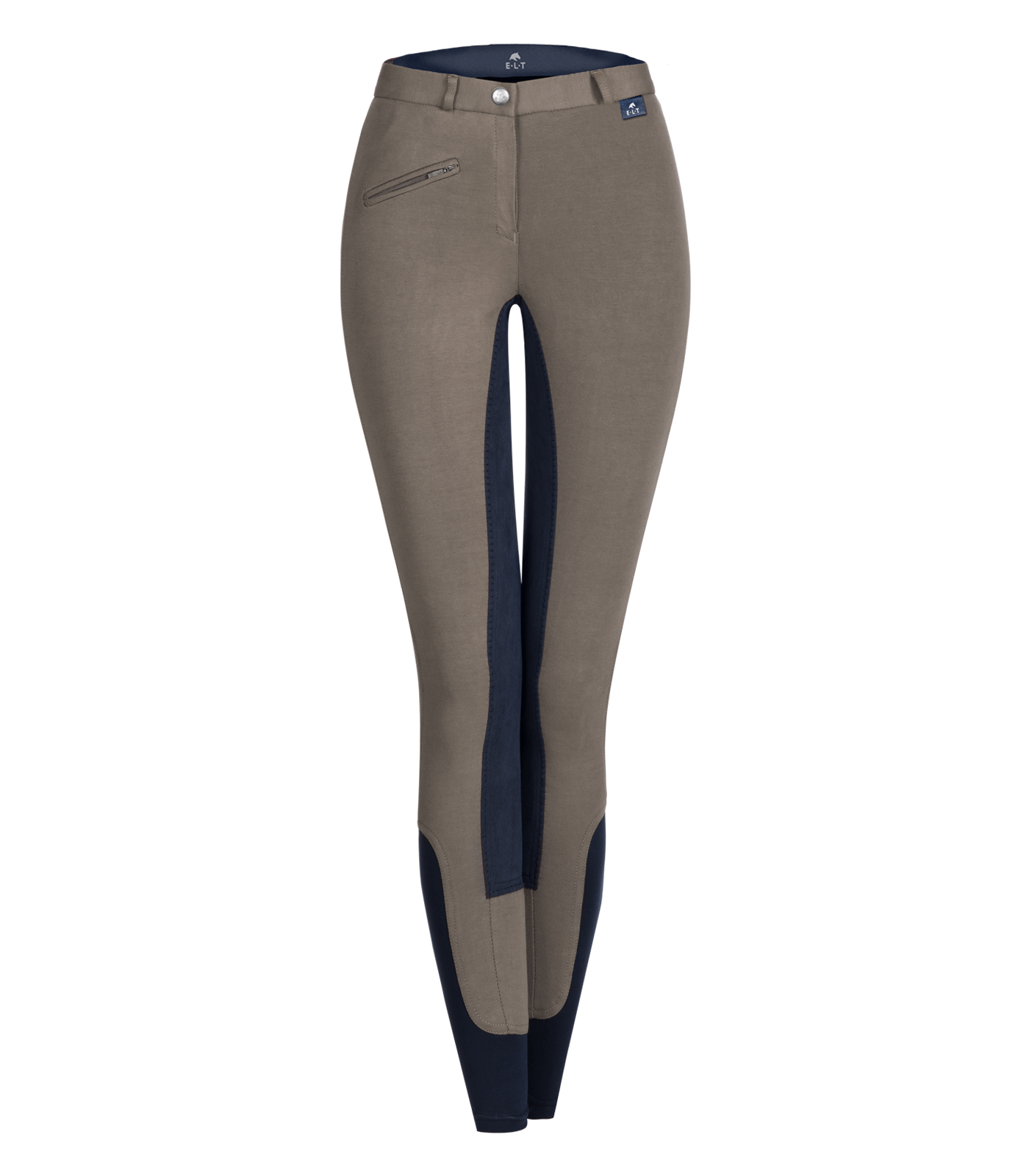 Fun Sport Breeches, kids taupe/night blue