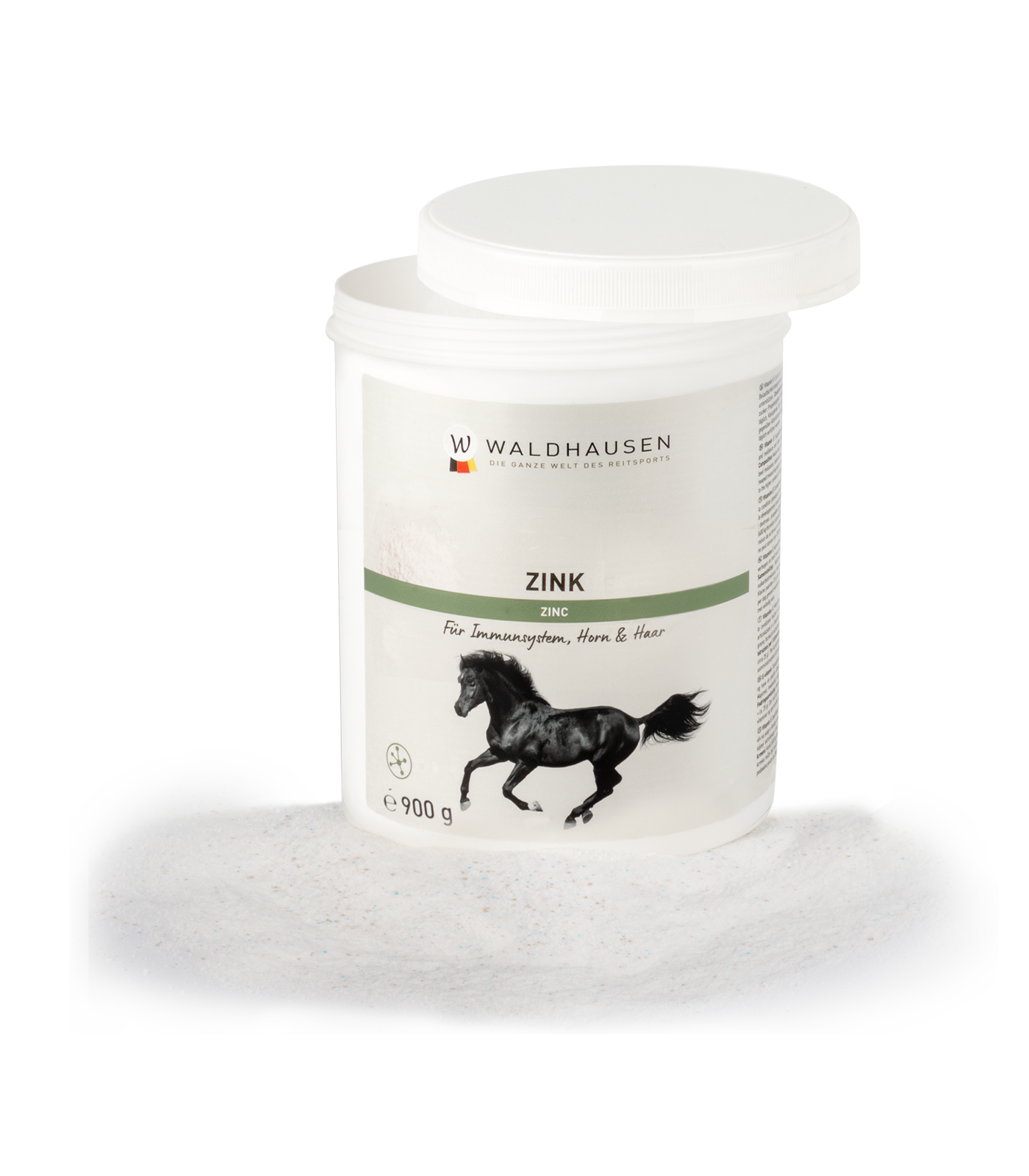 Zinc: para el sistema inmunitario, la materia córnea y el cabello, 900 g