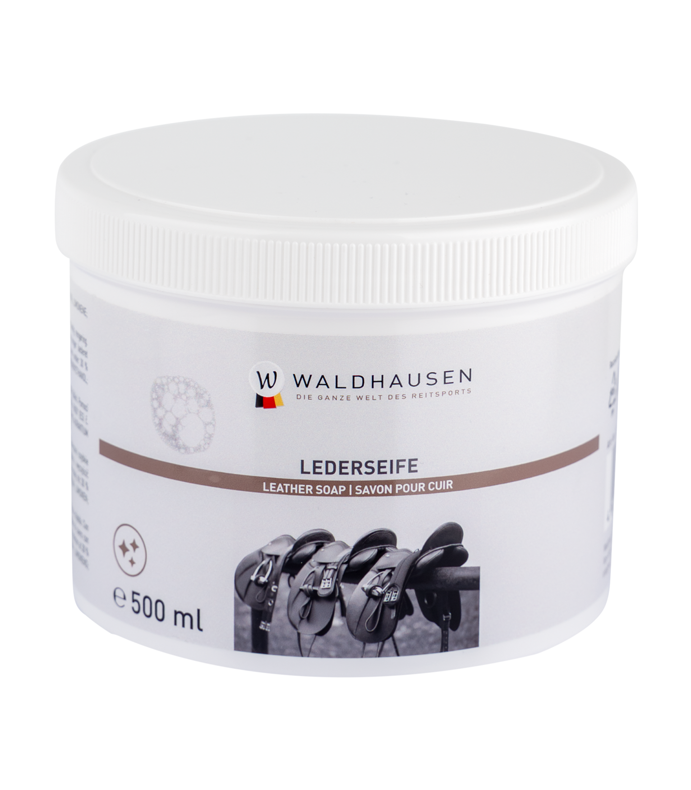 Saddle & Leather Soap in tin, 500 ml