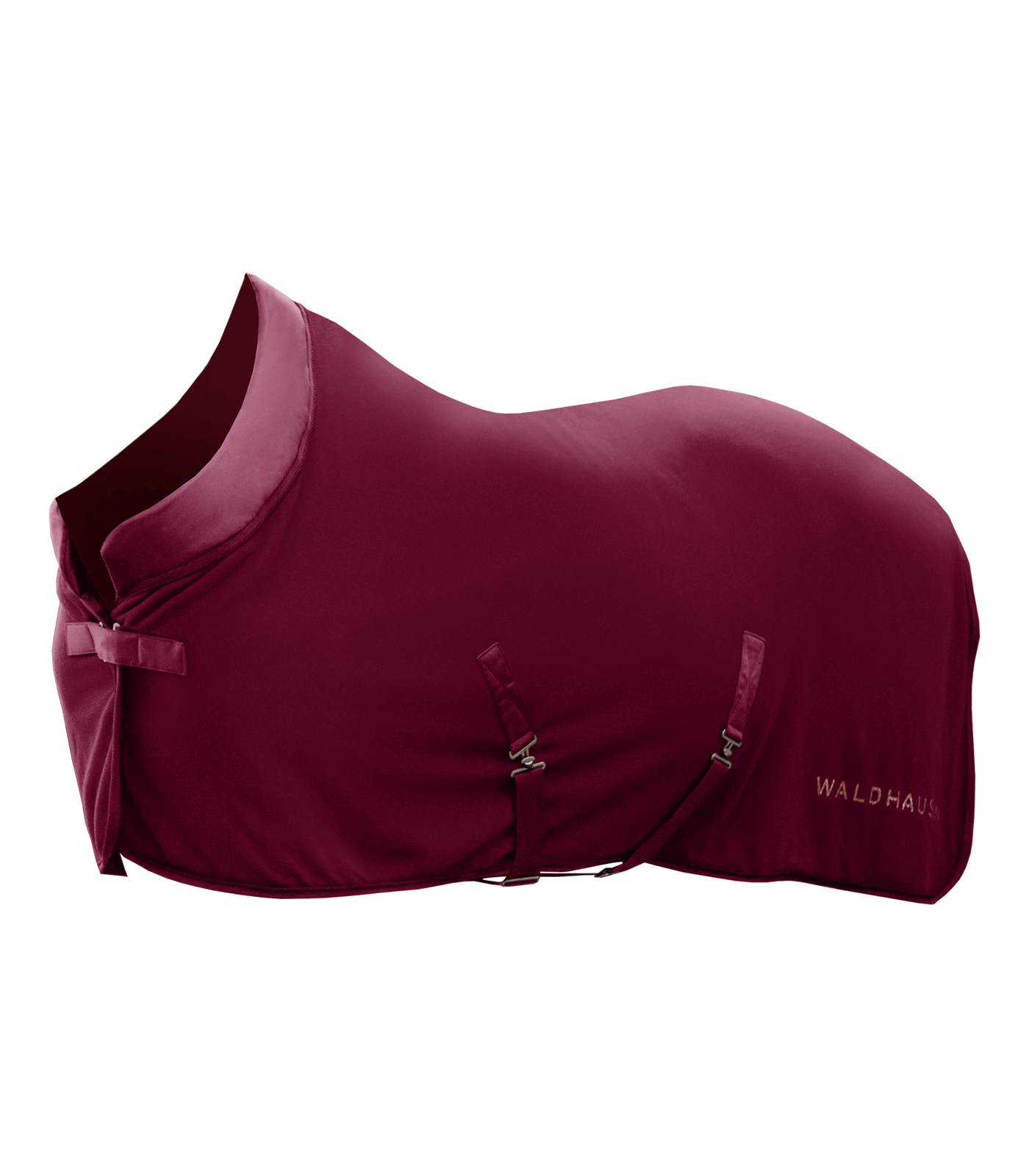 Couverture polaire Nepal bourgogne rouge