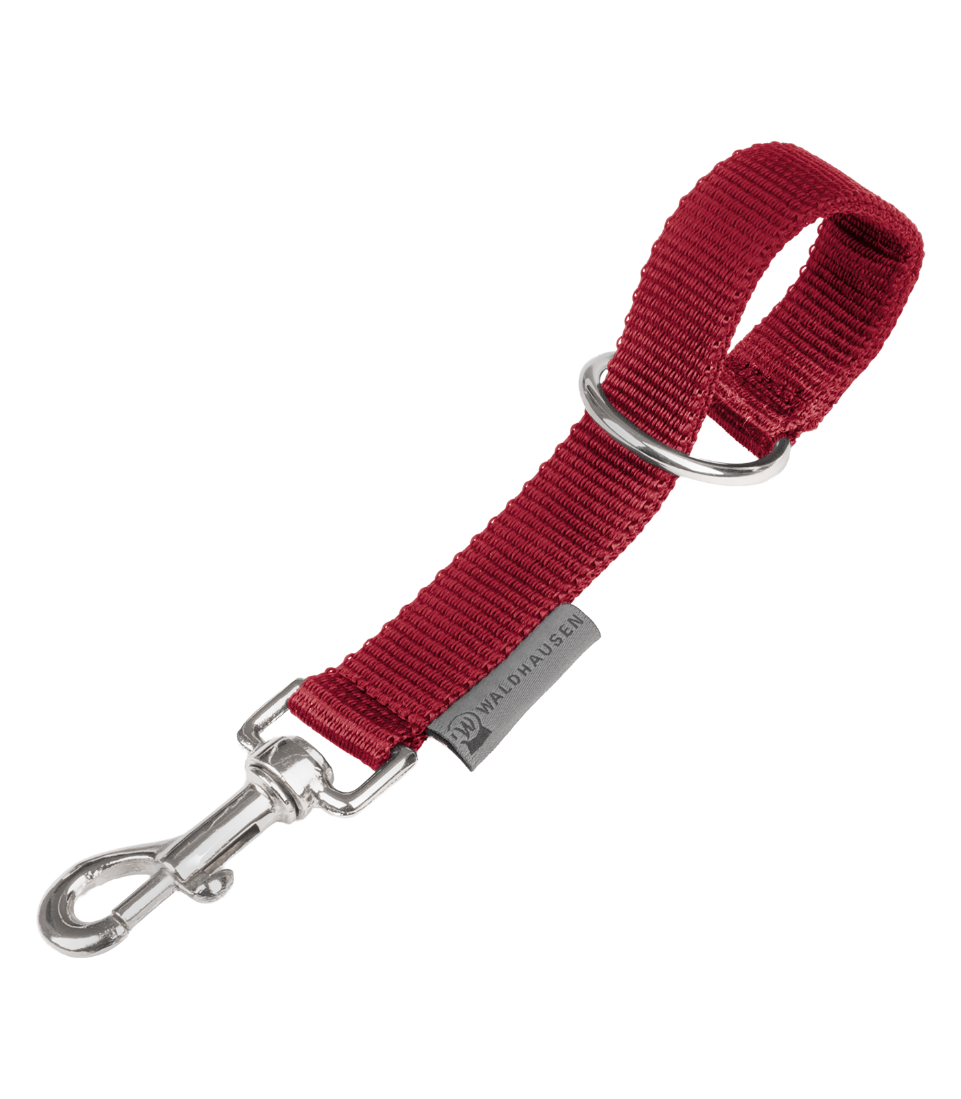 Soporte funcional para cubo, salero y juguete para caballo rojo cereza