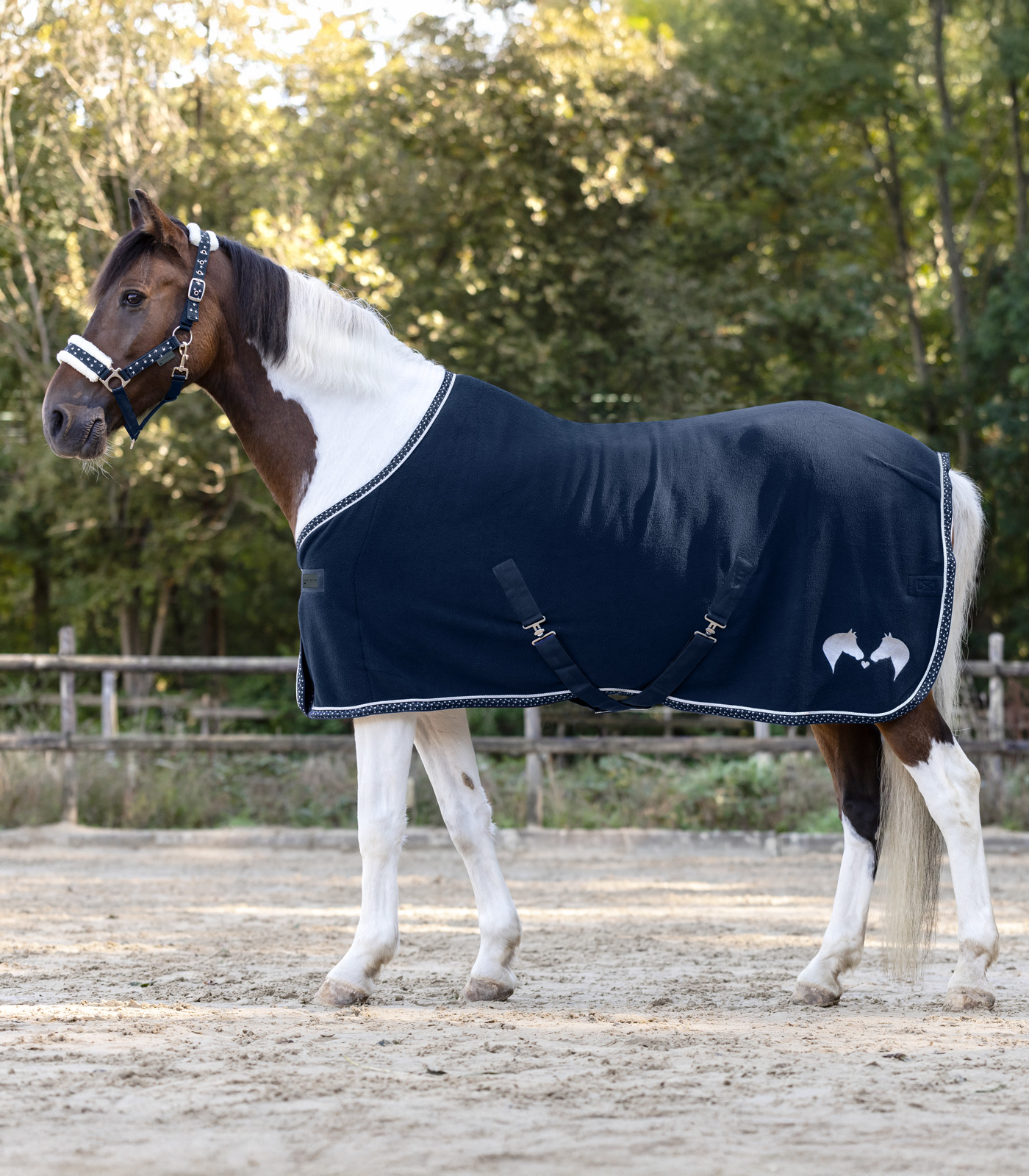 Abschwitzdecke Lucky nachtblau