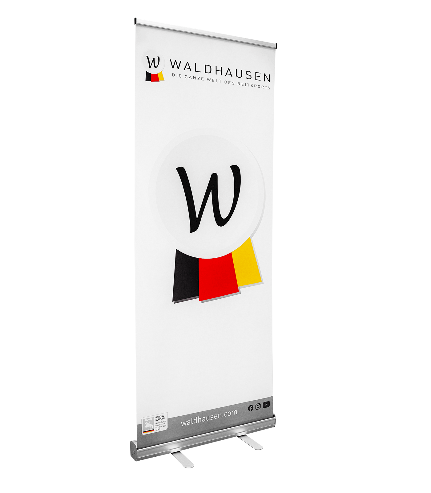 Waldhausen RollUp 80 x 200 cm con logotipo
