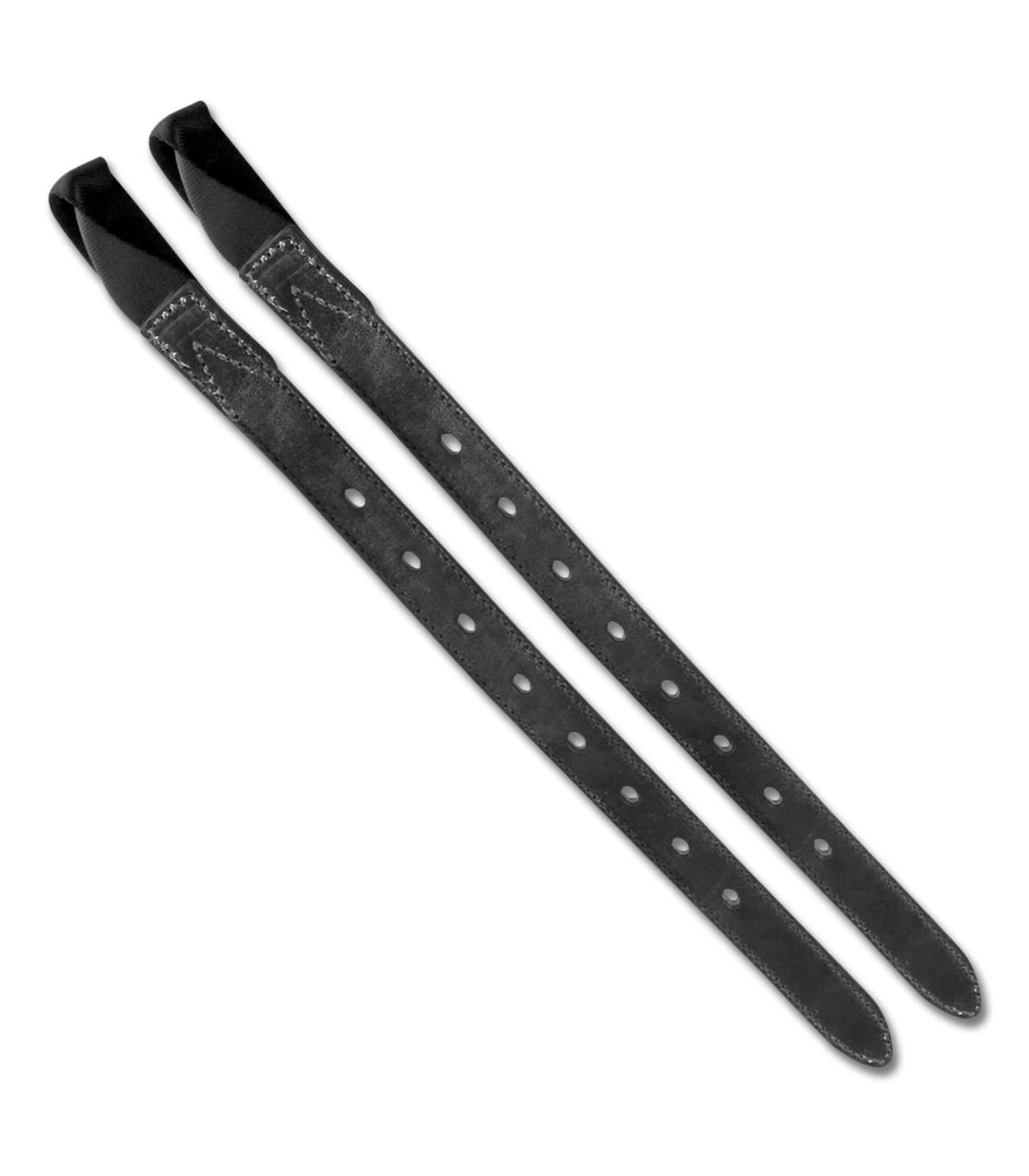 Quick-Change Gurtstrippen, Leder 10" & 13" schwarz