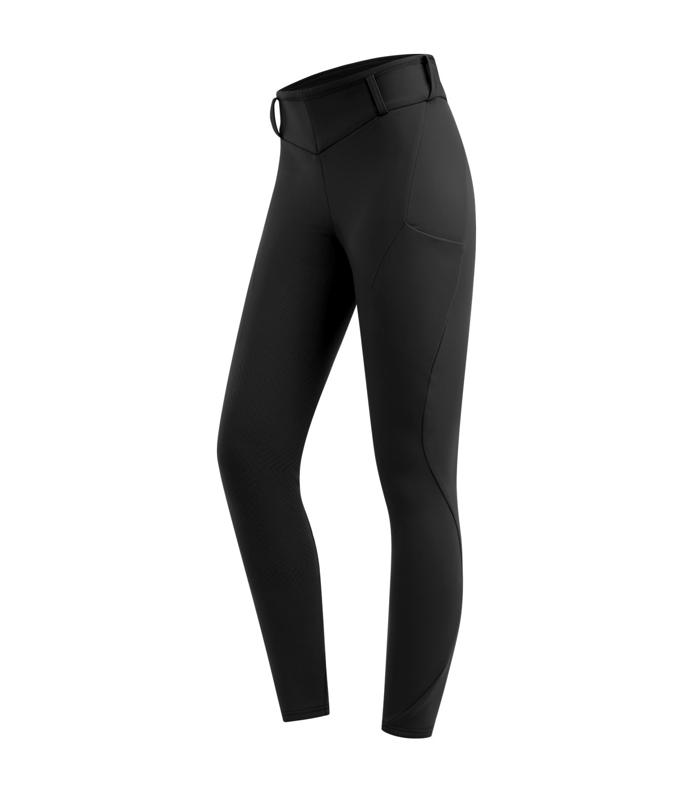 Thermo Reitleggings Rena schwarz