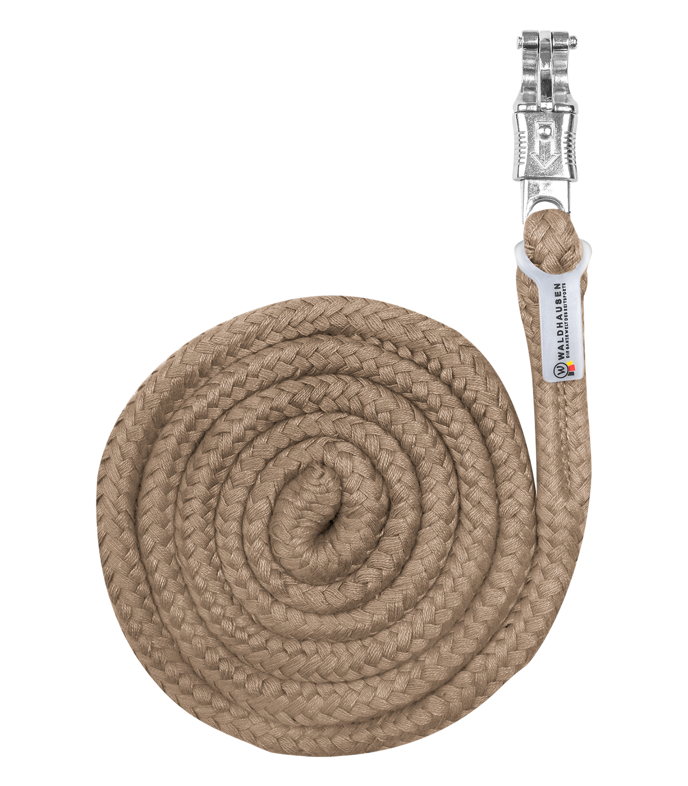 Longe de licol Economic - Mousqueton Anti-Panique caramel