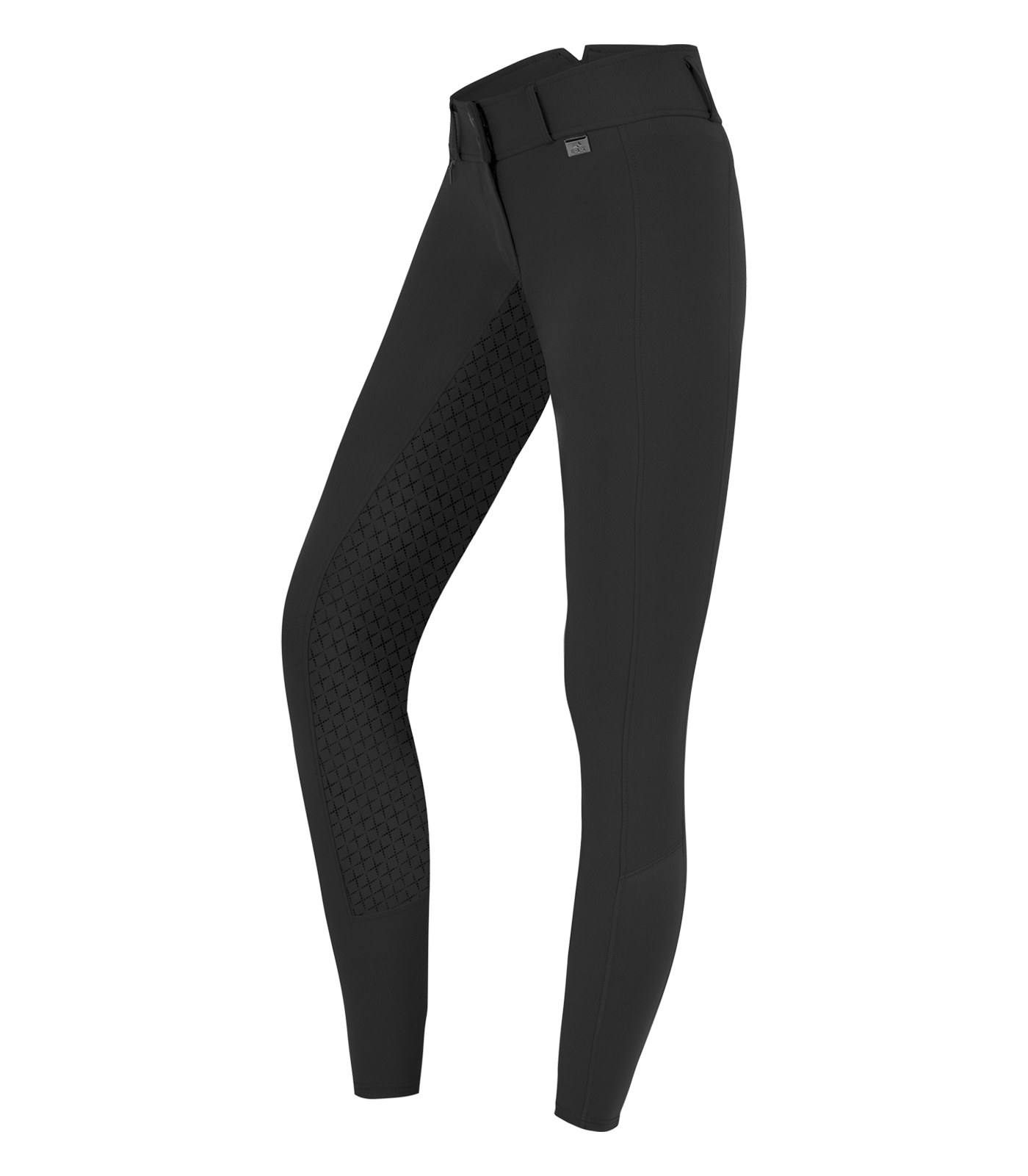 Pantalon d’équitation Micro Sport Silikon High Waist noir