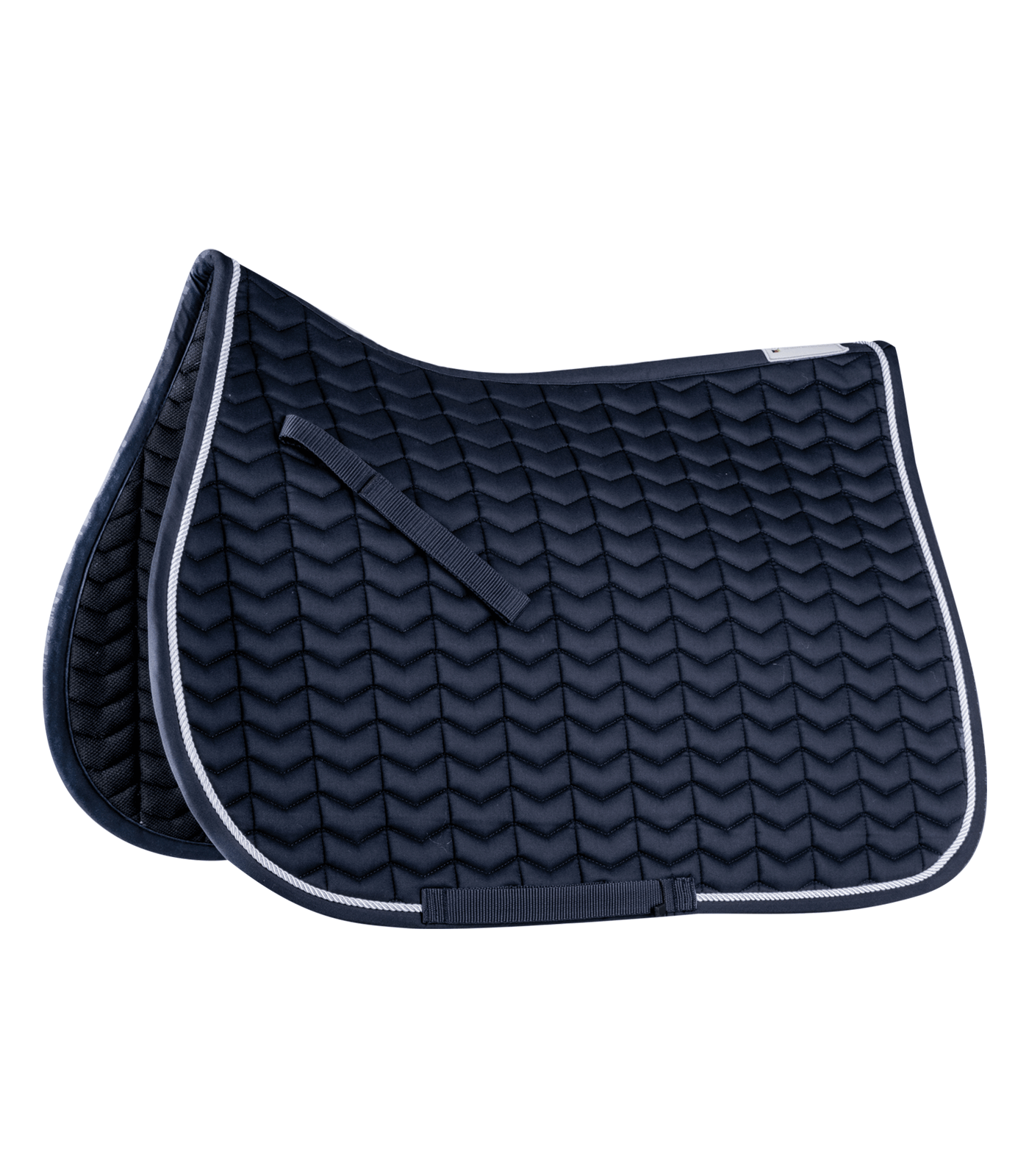 Classic saddle pad night blue/white