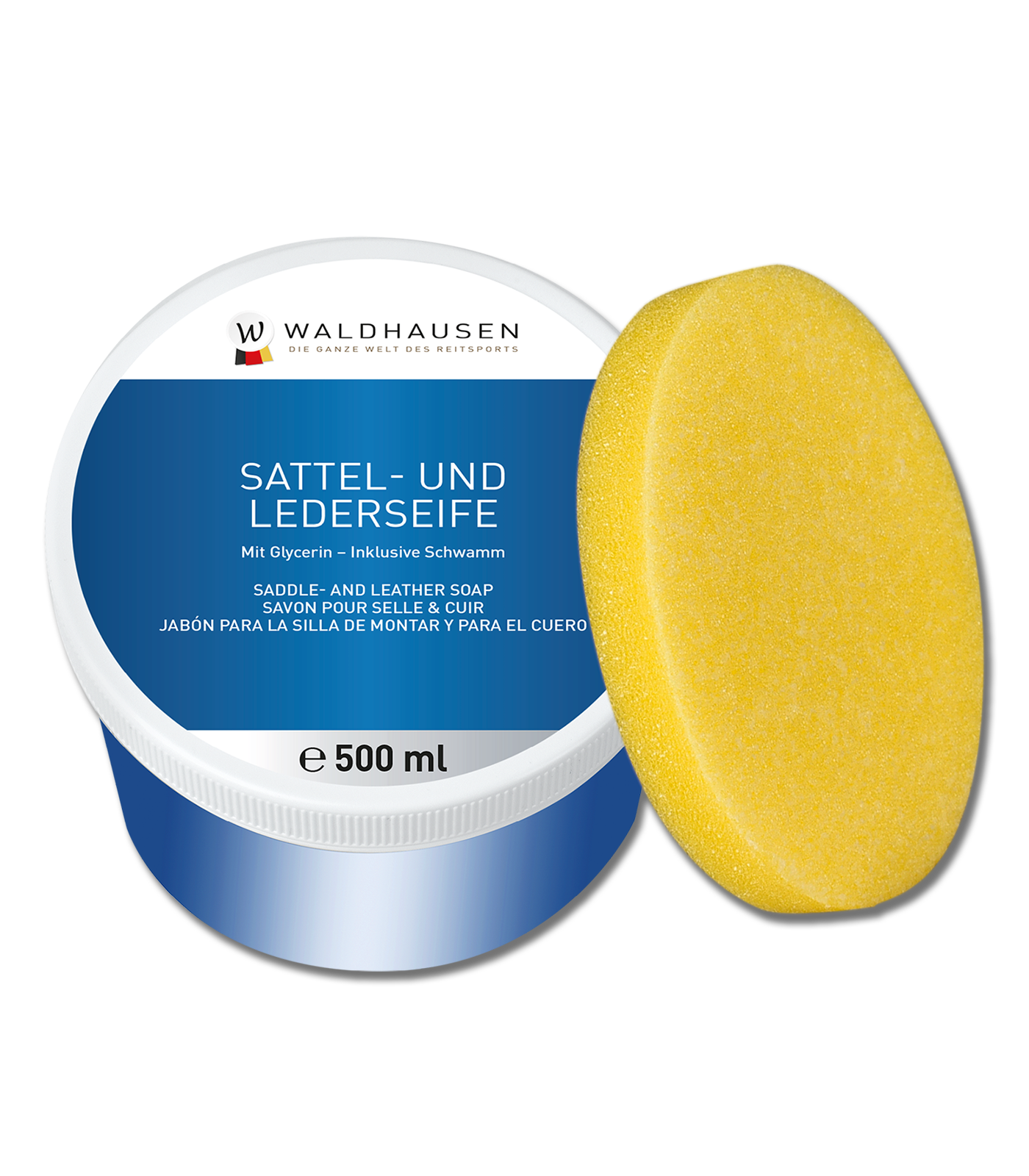 Saddle & Leather Soap in a Tin, 500 ml