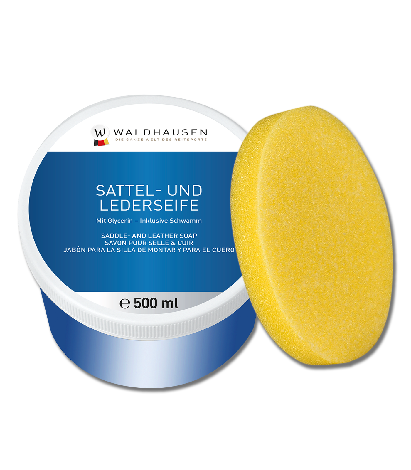 Sattel- & Lederseife in der Dose, 500 ml