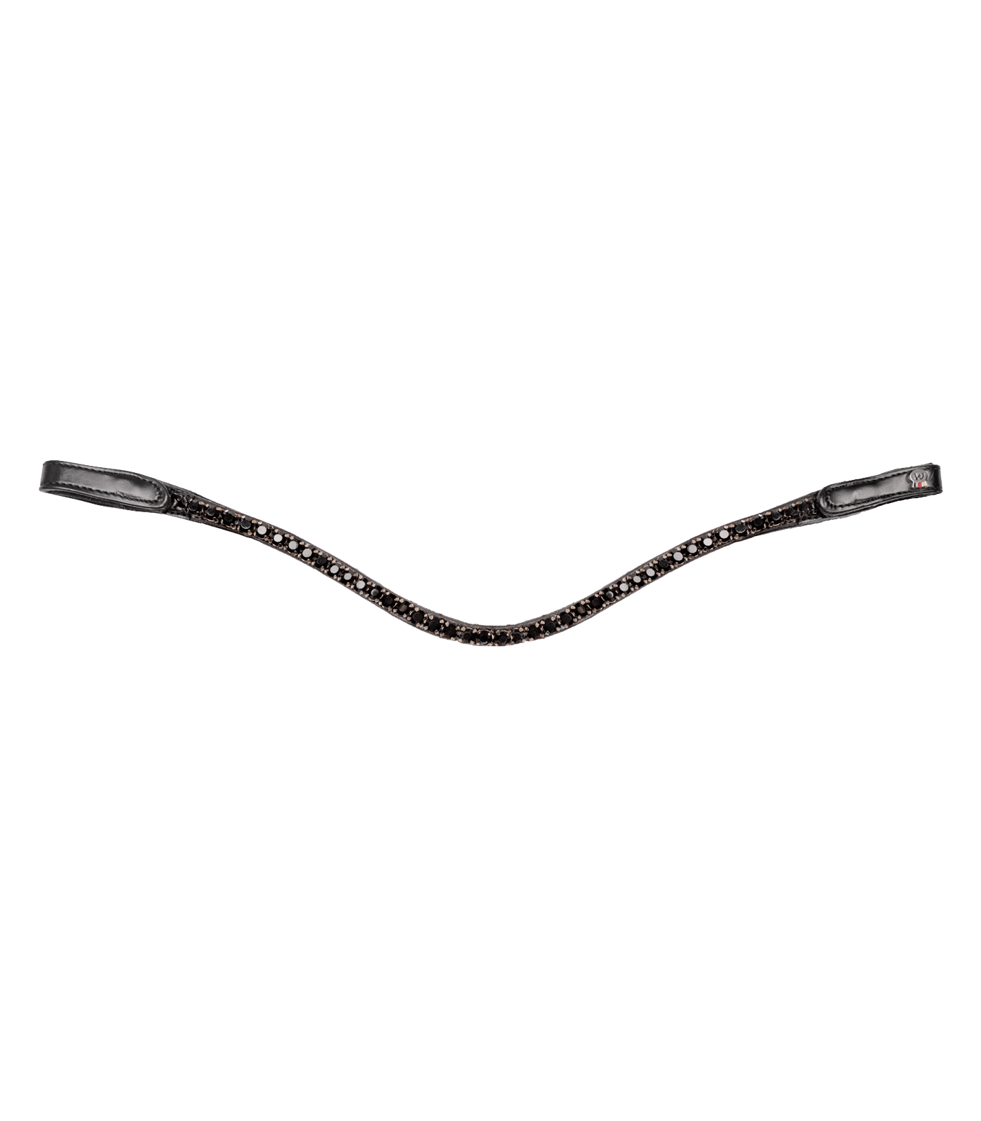 Černá rychloupínací čelenka Waldhausen X-Line Shine