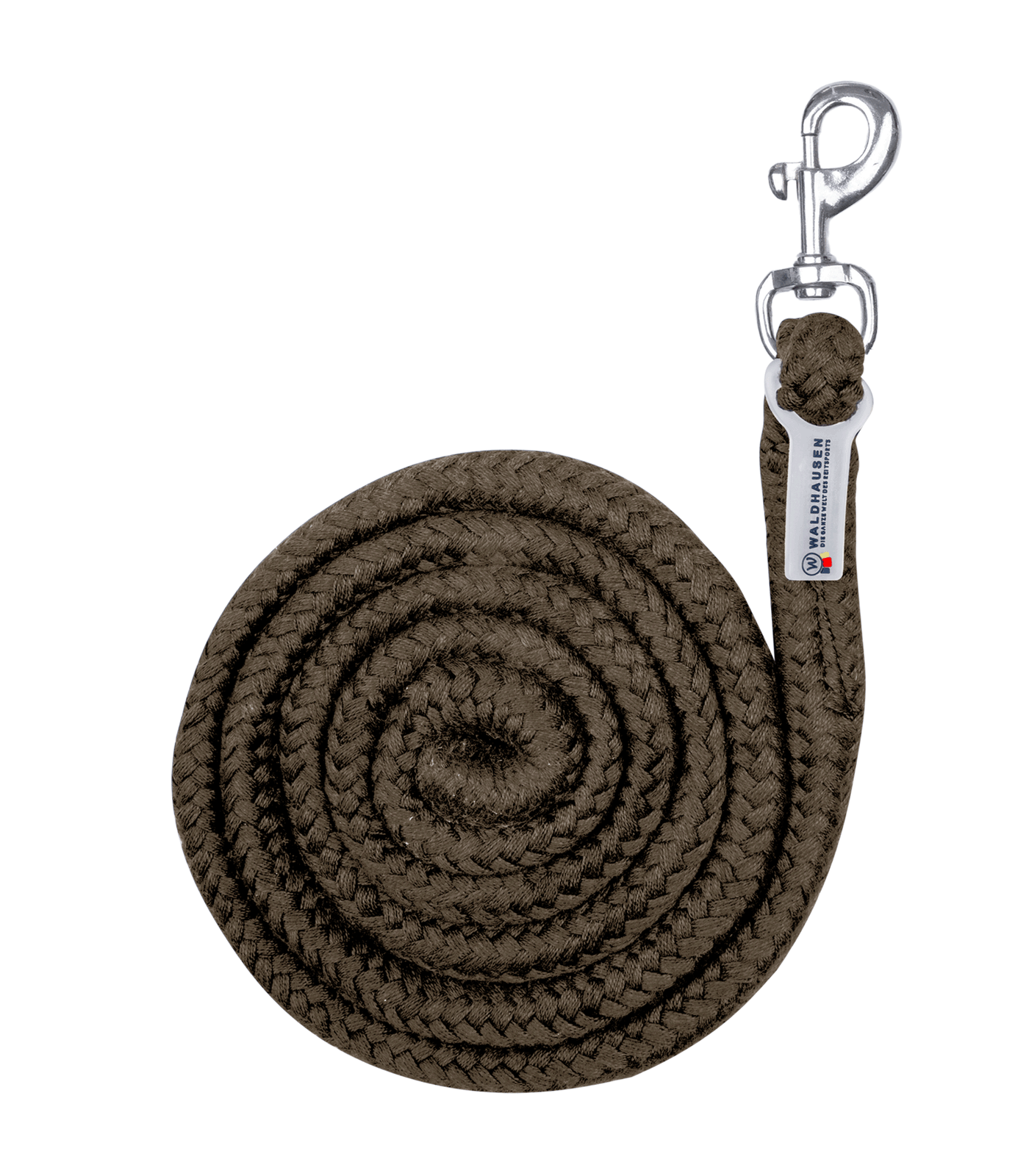 Economic Lead Rope - Snap hook green brown