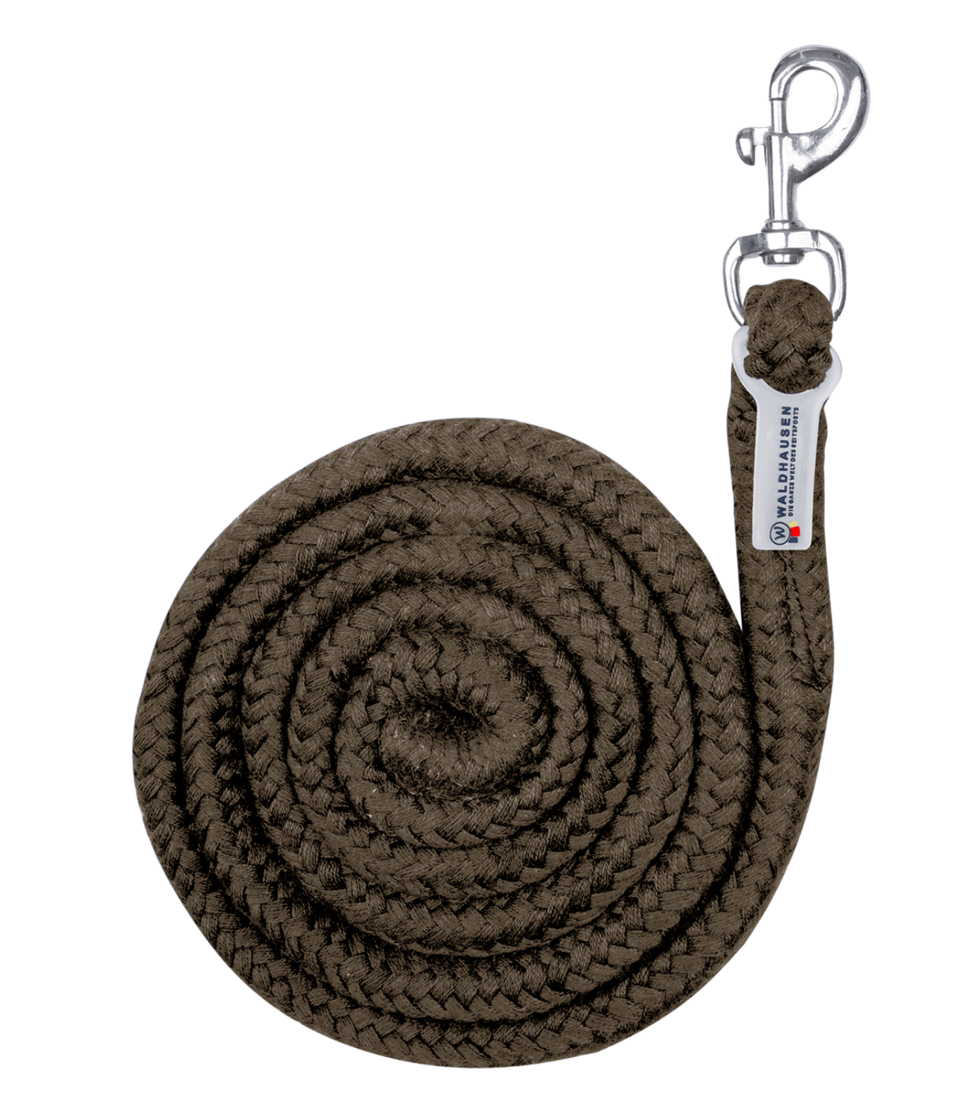 Economic Lead Rope - Snap hook green brown