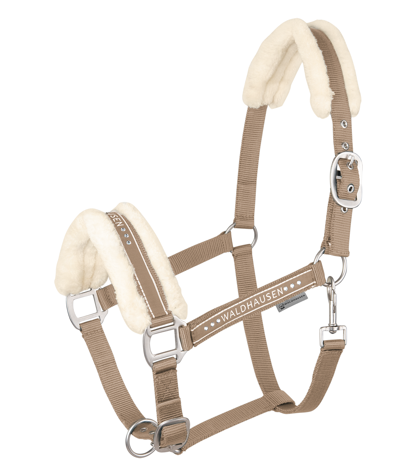 Cabezada Elegant caramelo