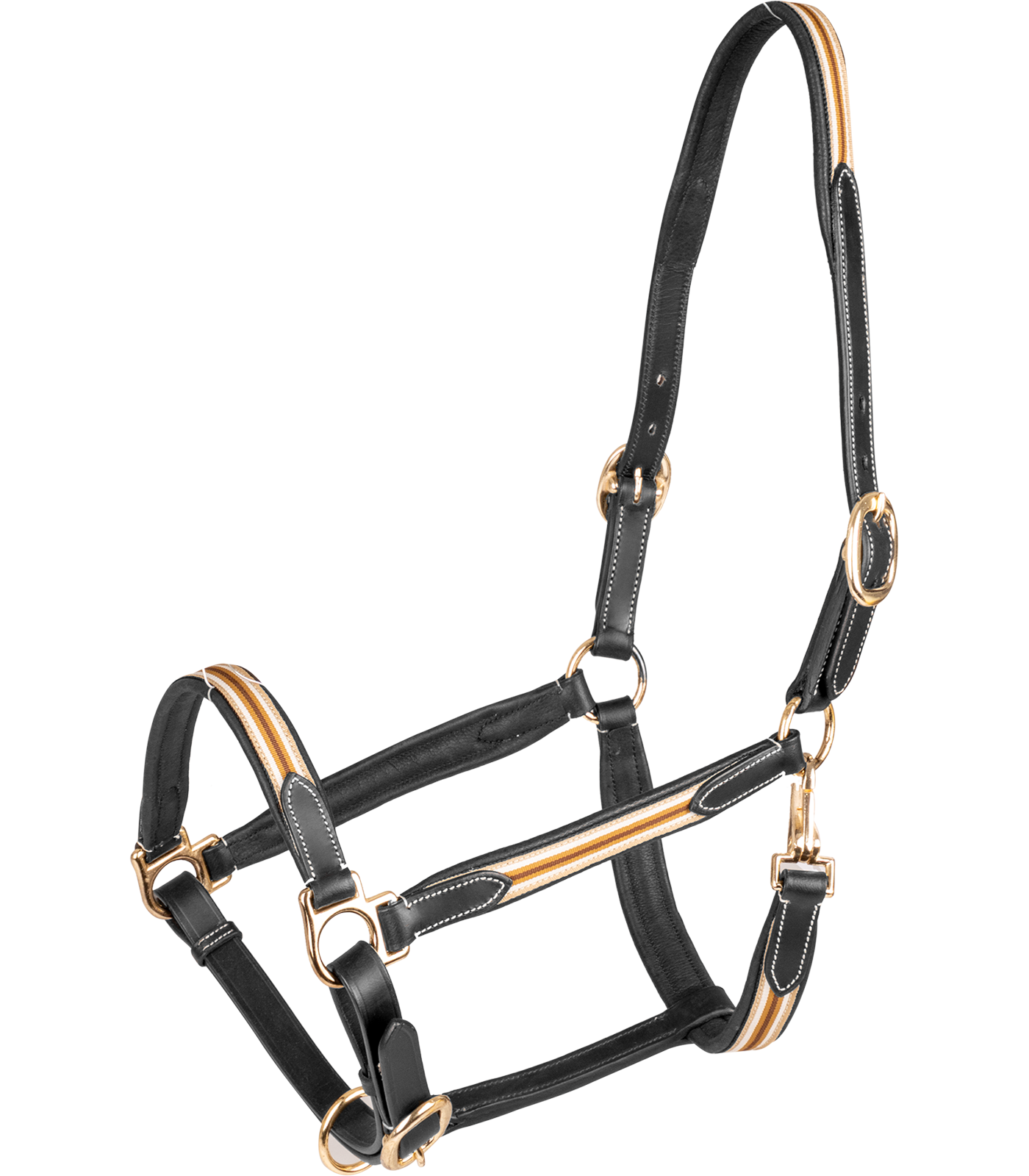 Waldhausen X-Line Lederhalfter Oxford, schwarz beige