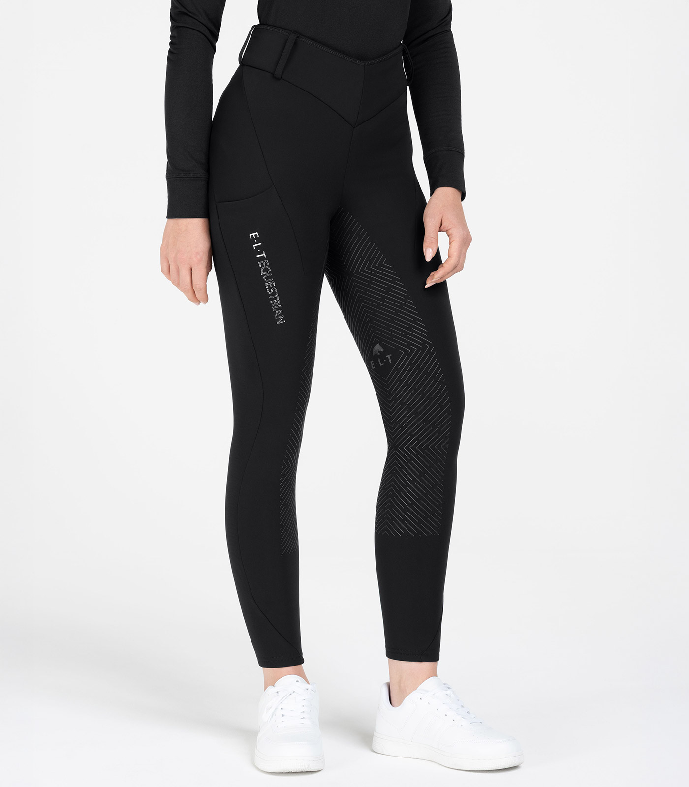 Legging d’équitation thermique Rena noir