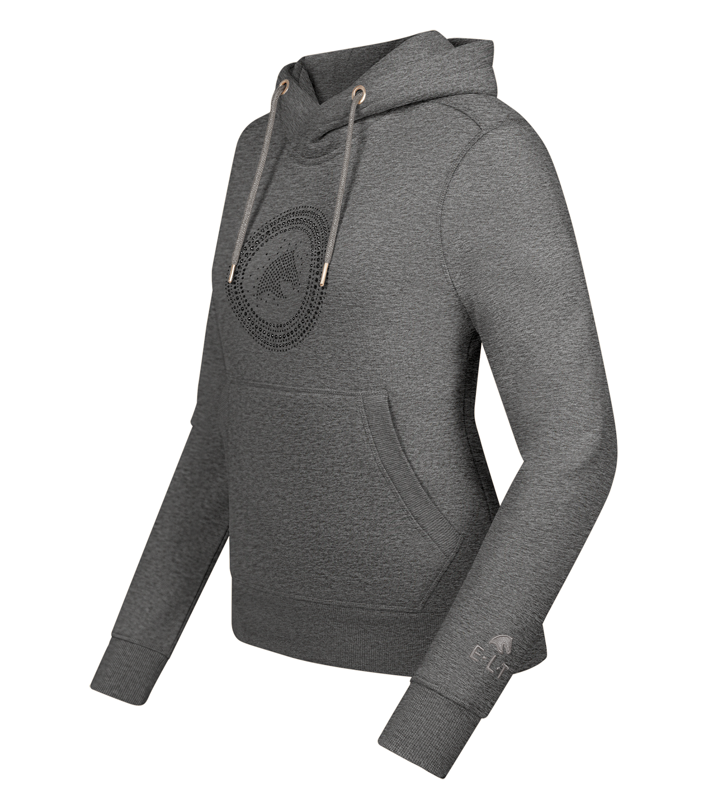 Hoody Malaga zinn melange