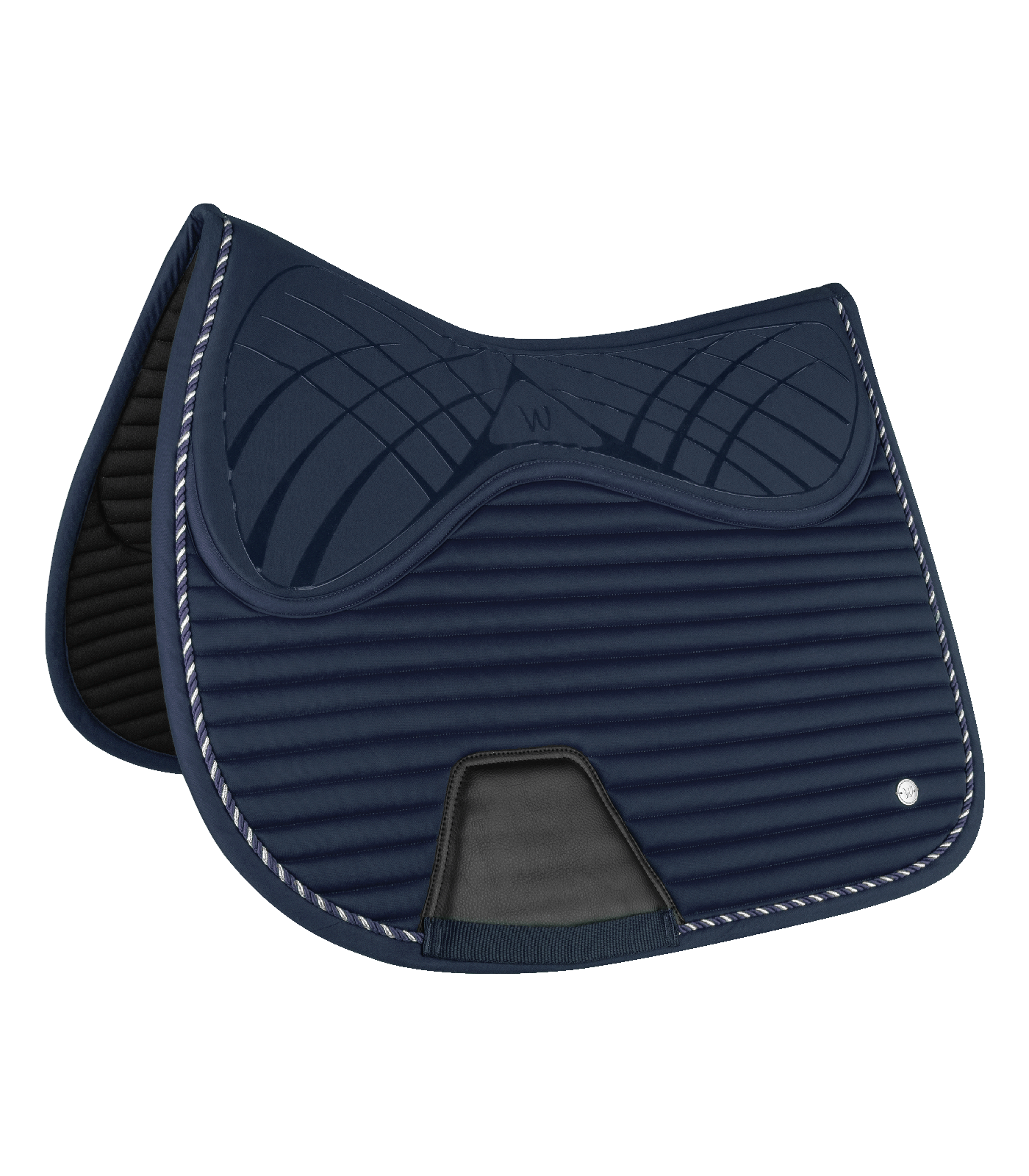 Riga saddle pad night blue