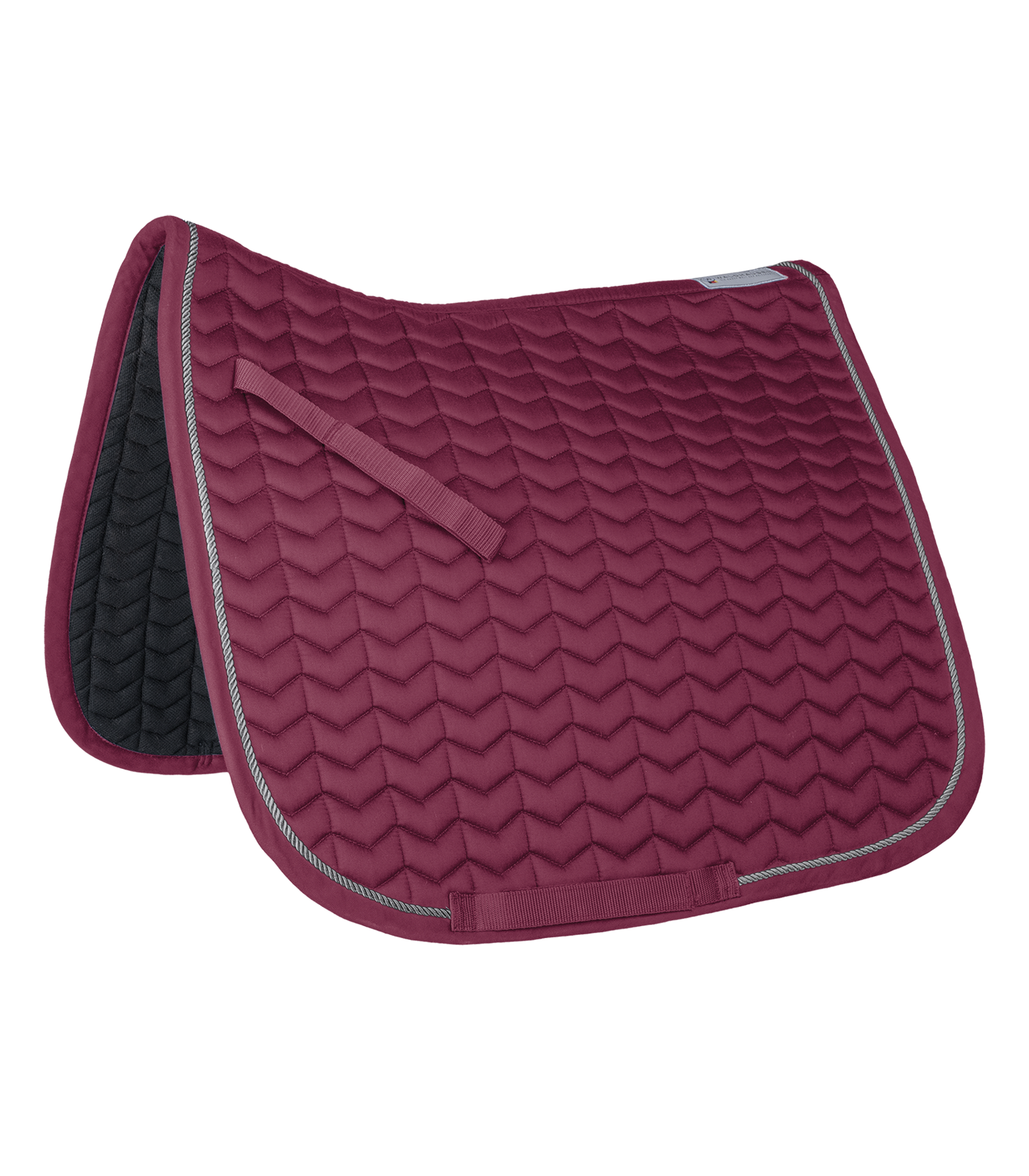 Classic saddle pad burgundyred