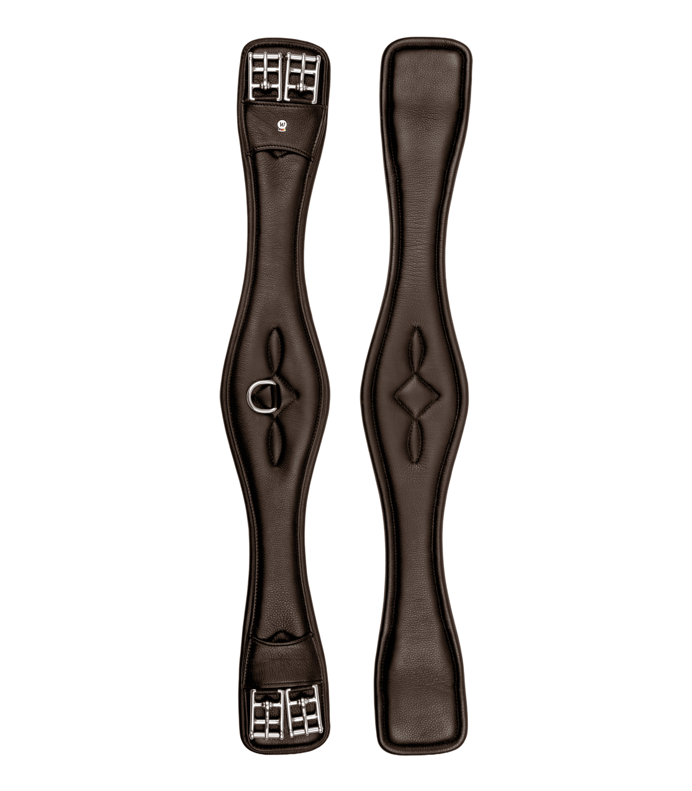 Lederkurzgurt Comfort braun