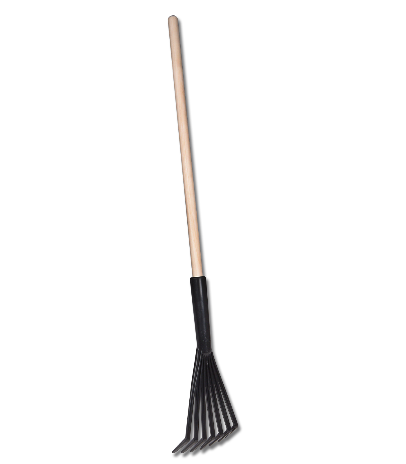 Rake for Manure Scoop black