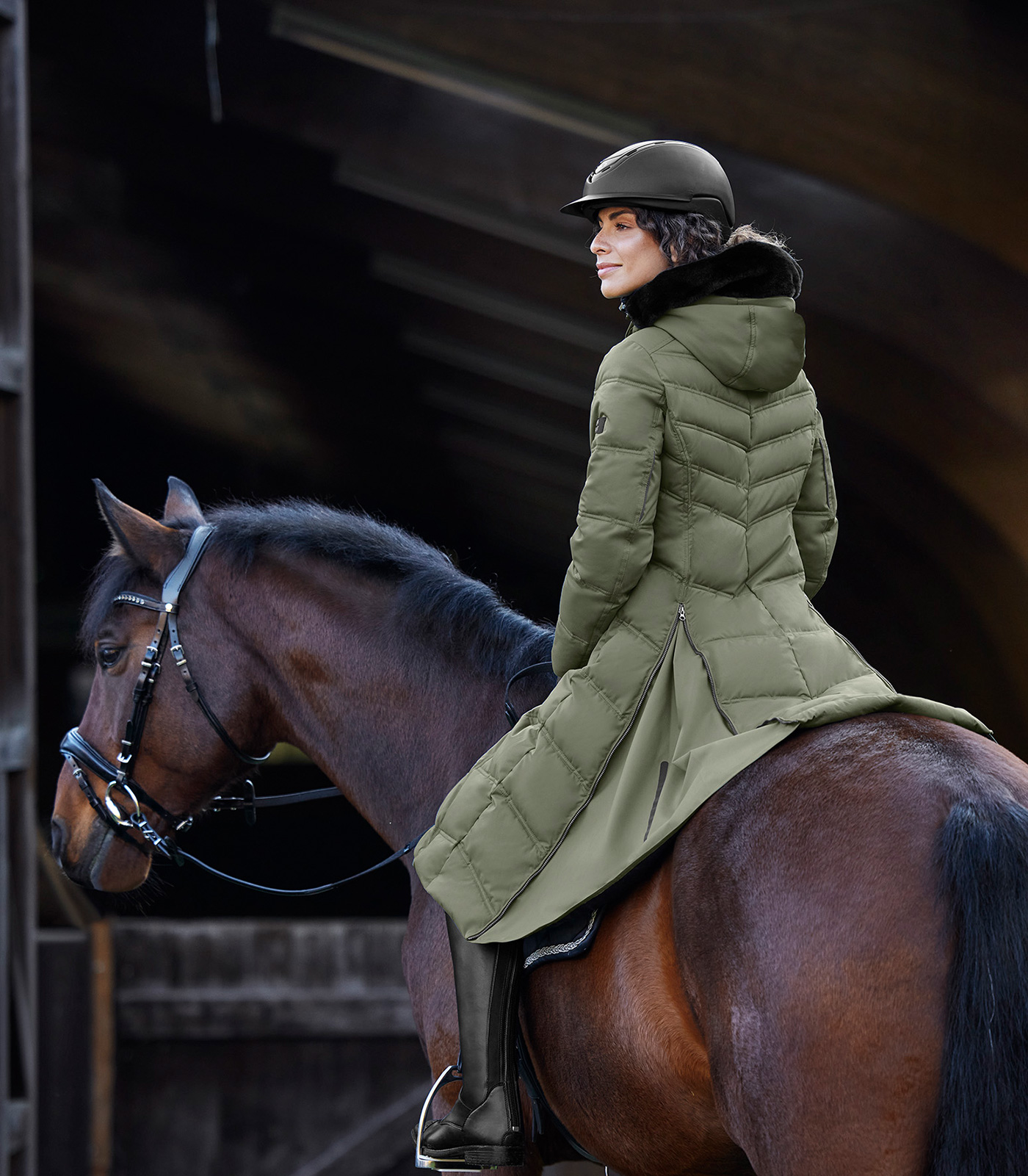 Manteau d’équitation Saphira