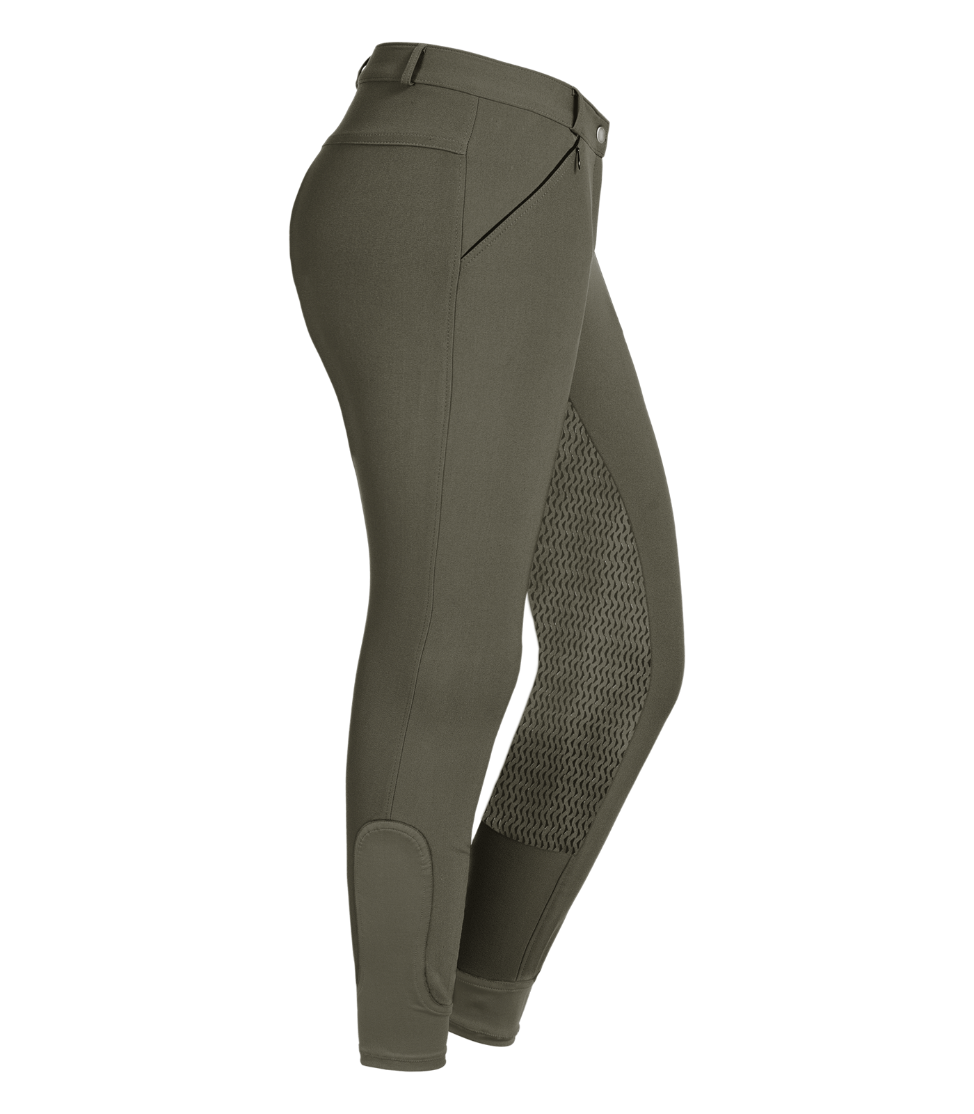 Reithose Dahlia Silikon khaki