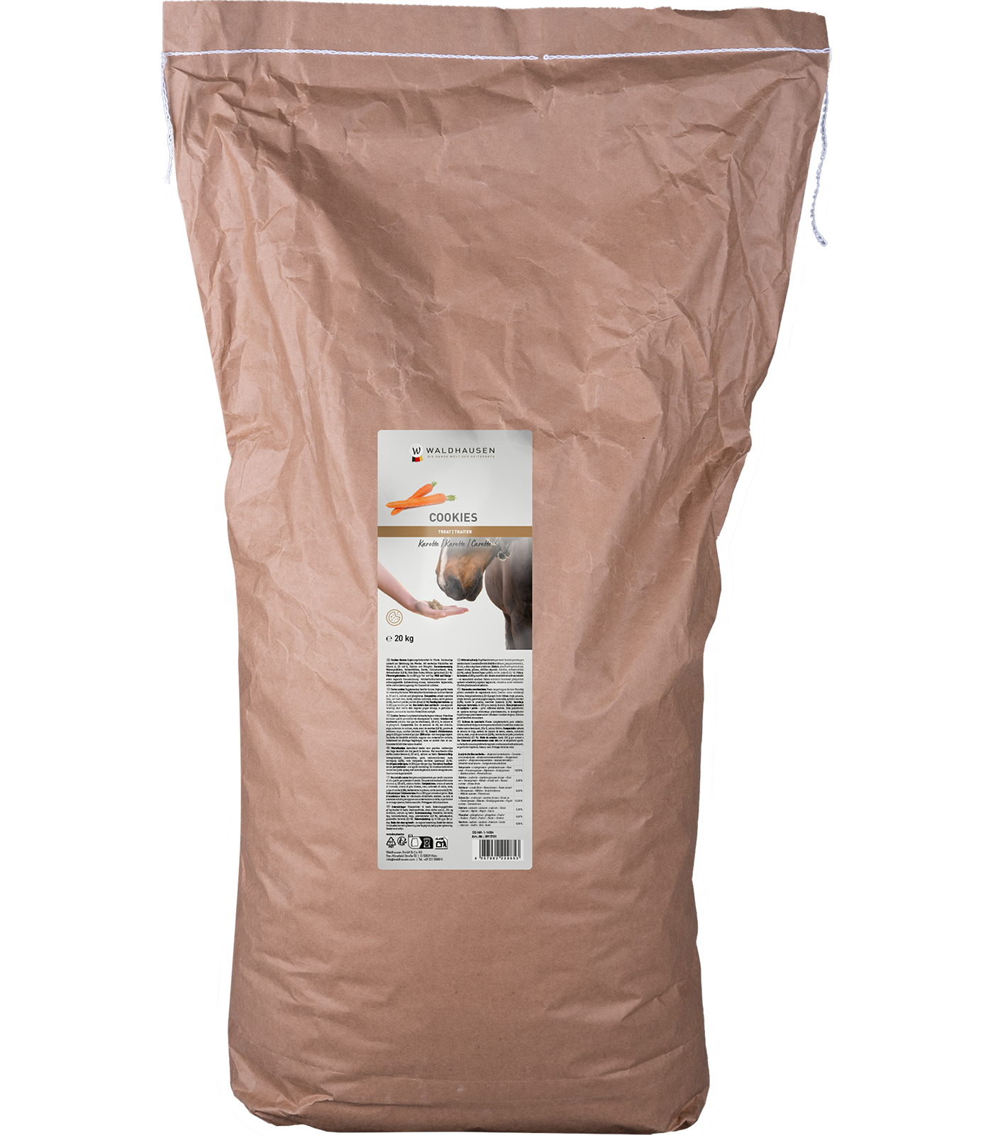 Pamlsky pro koně Cookies, 20 kg
