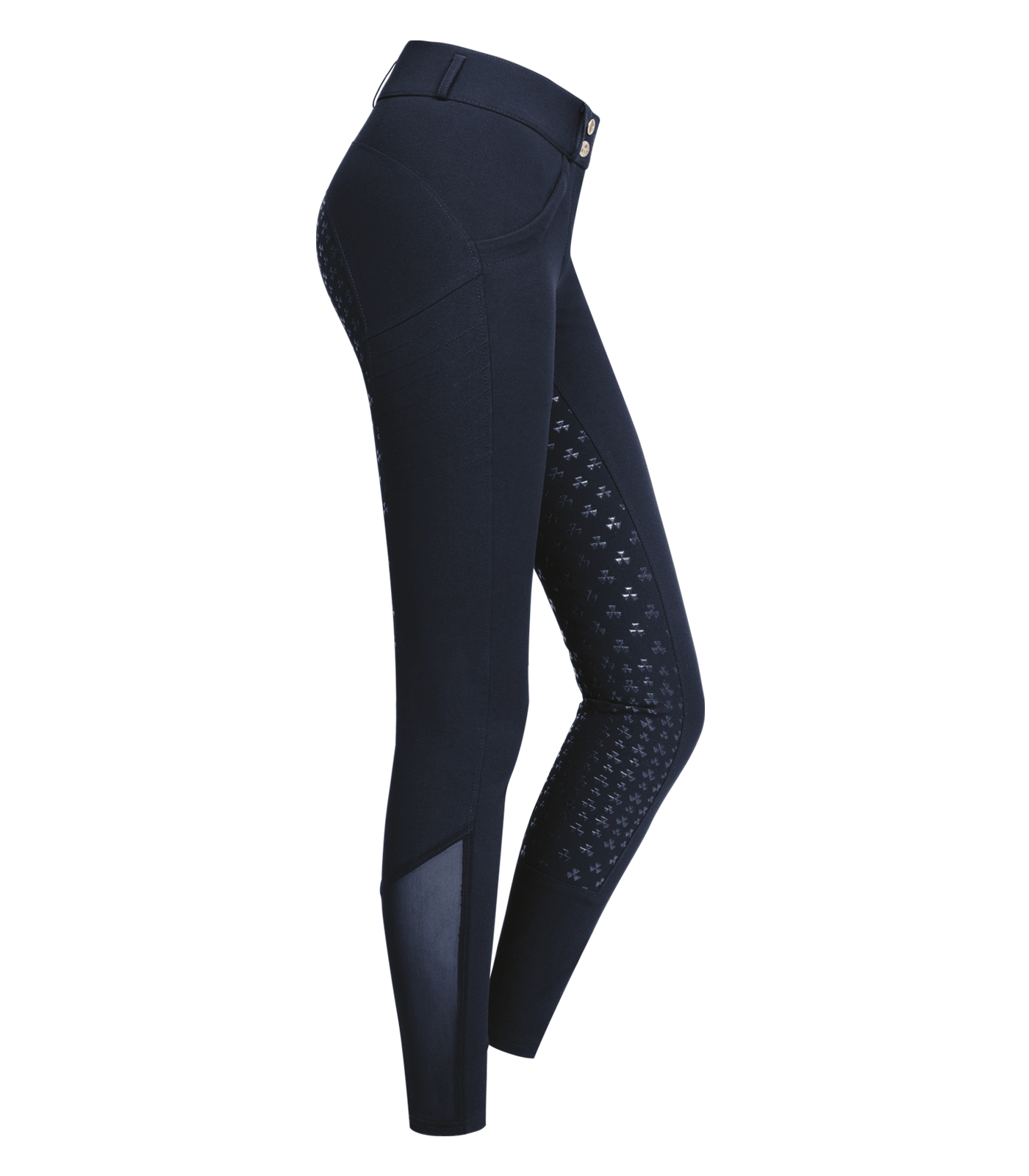 Fay Feel Good Breeches, high waist night blue