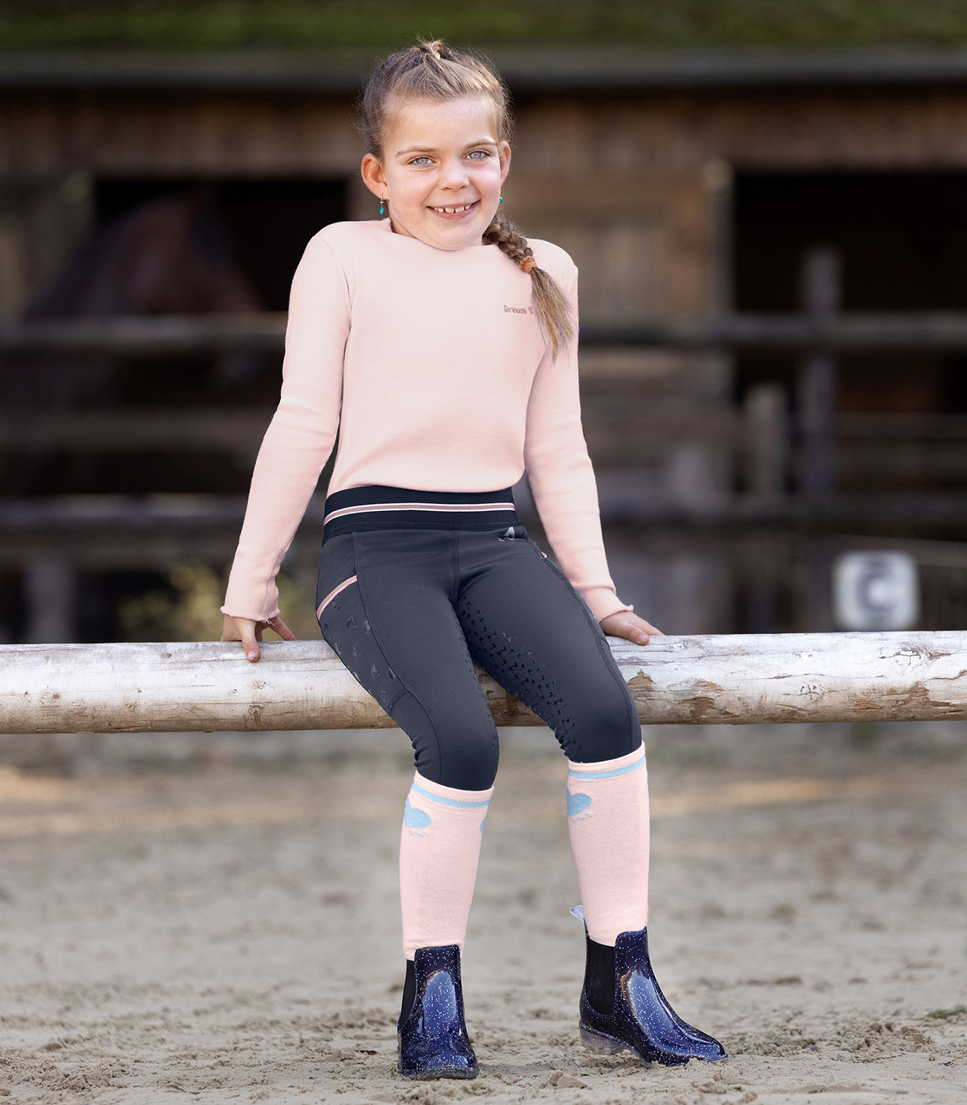 Legging d’équitation Lucky Leni, pour enfants