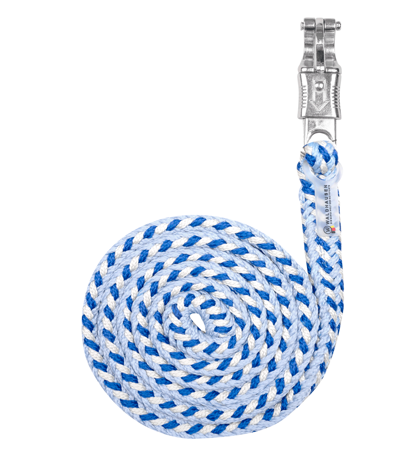 Ramal de descanso Plus - Mosquetón antipánico azul pastel/azul zafiro/beige