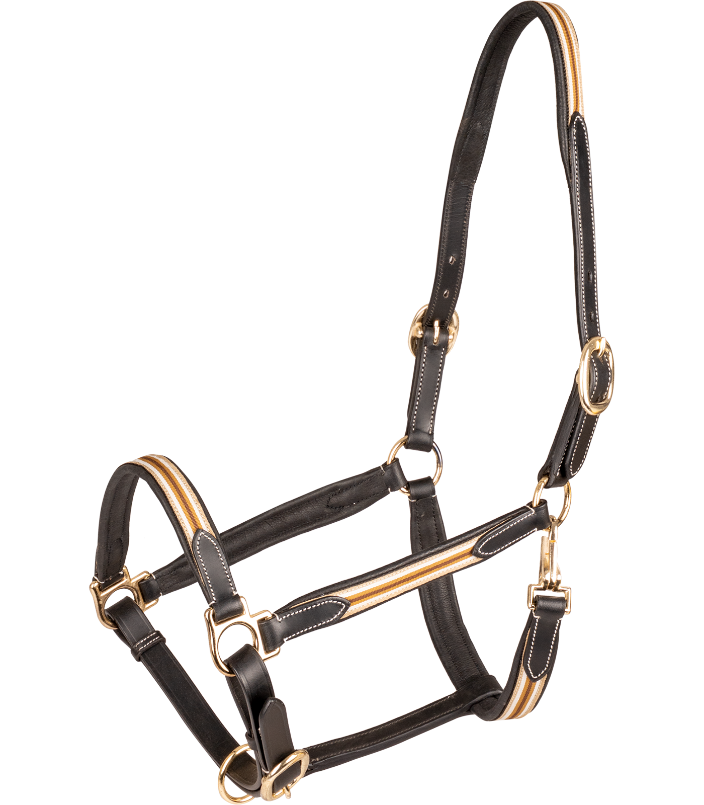 Waldhausen X-Line Oxford leather halter, brown beige